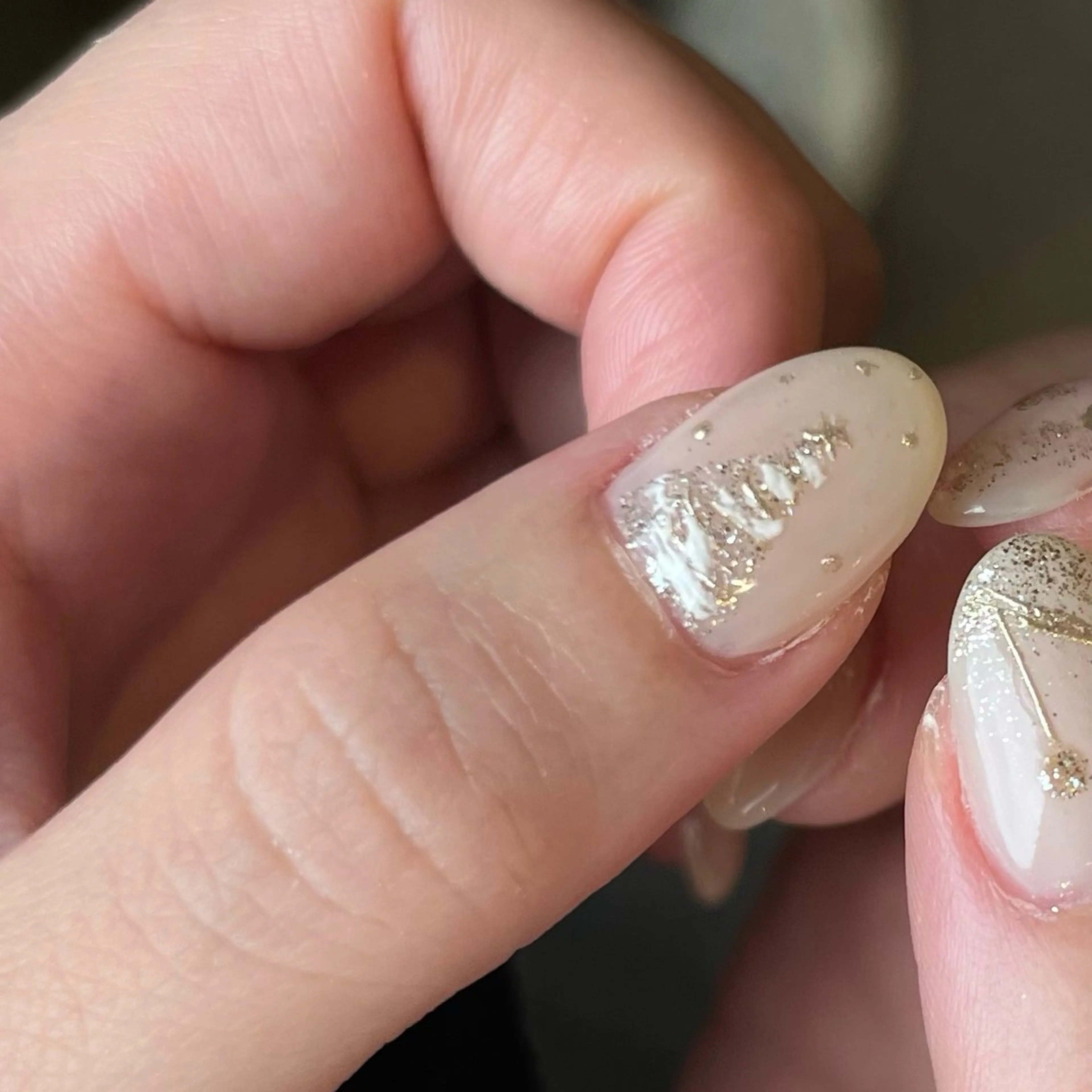 ネイル ハンドネイル Ray. ちゅるん系ニュアンスのネイルデザイン