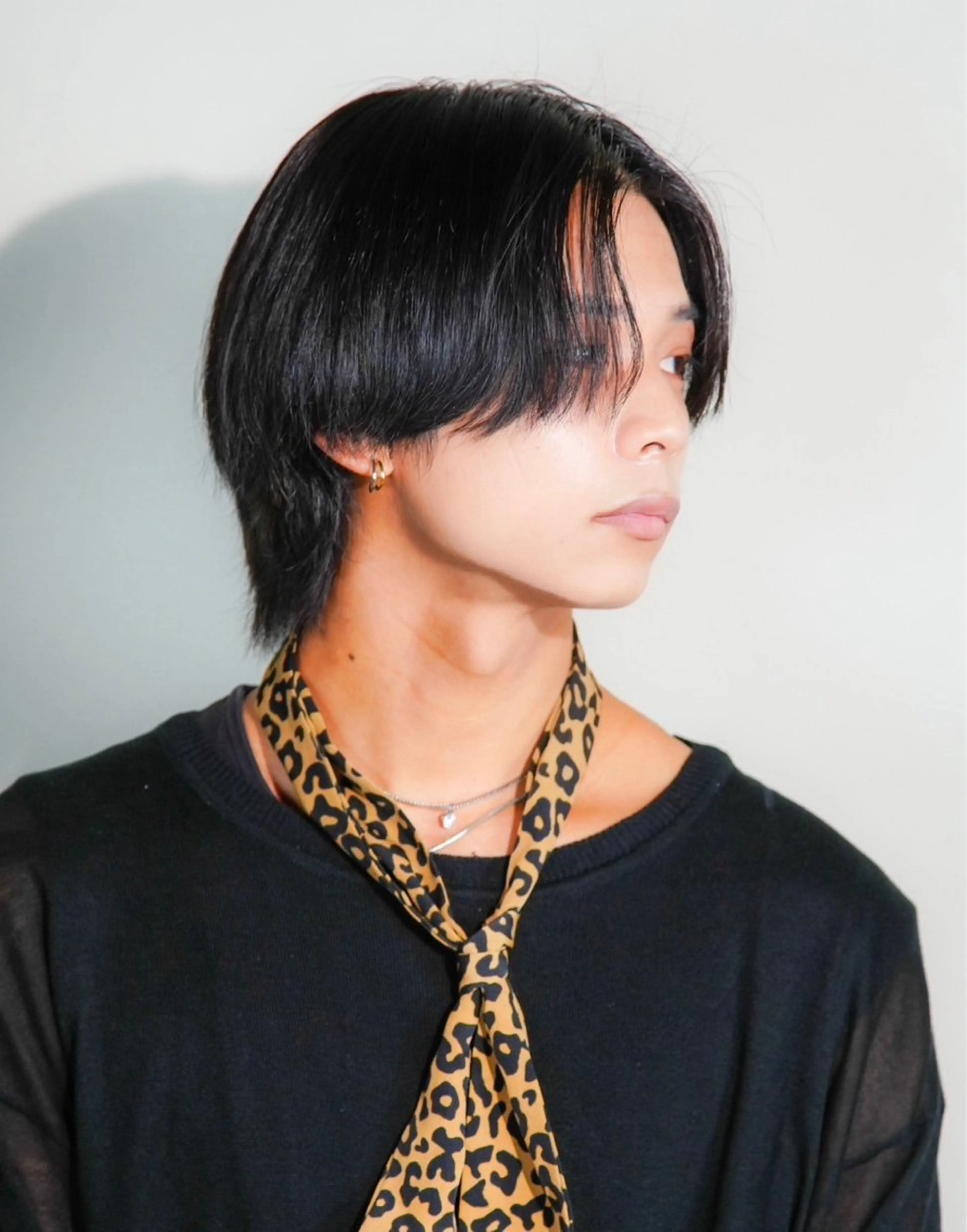 ミディアム メンズ センターパート メンズウルフカット ウルフカット 革命🔥ツイスパ/フ ェザー特化SHOTAのヘアスタイル