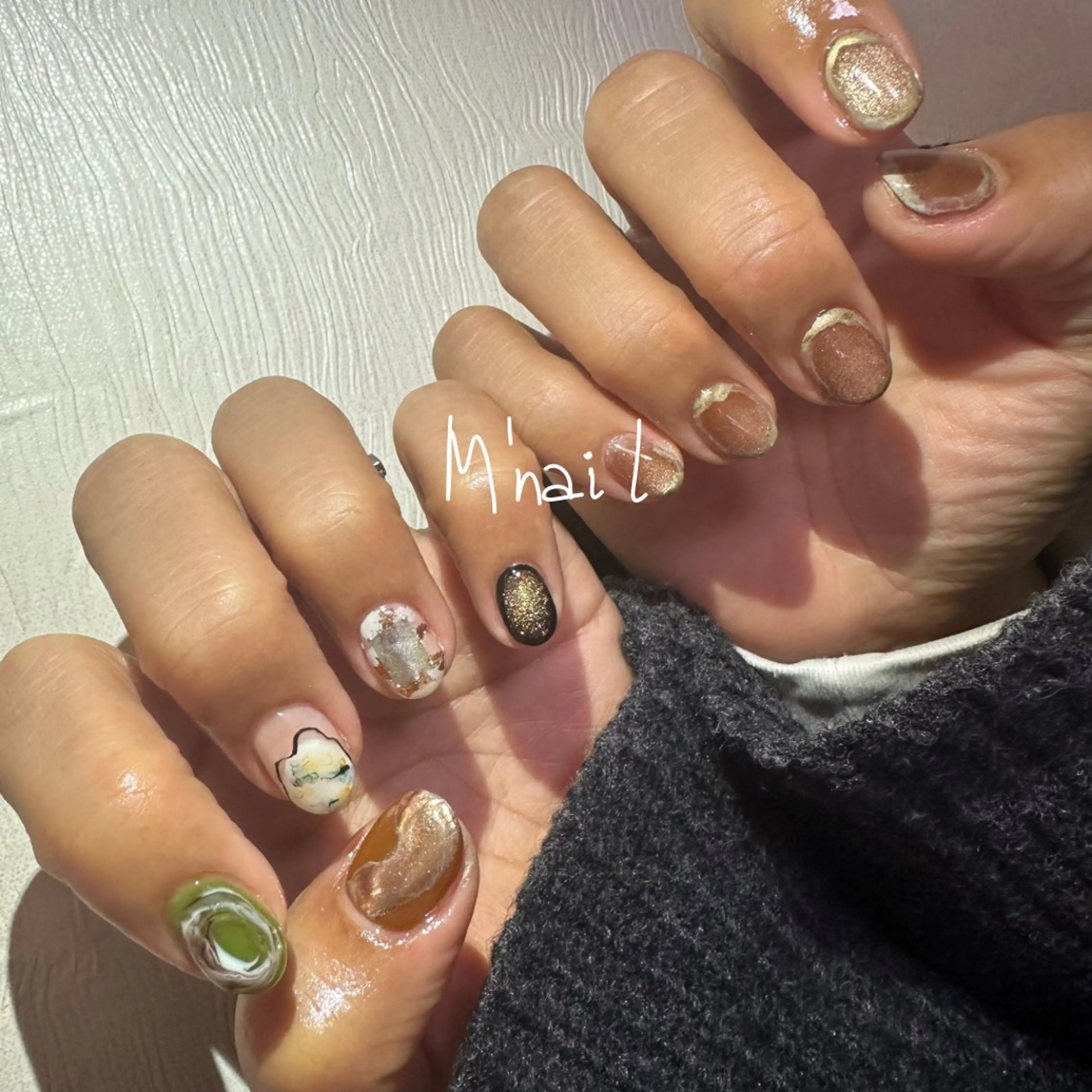 ネイル 持ち込み M' nailのネイルデザイン