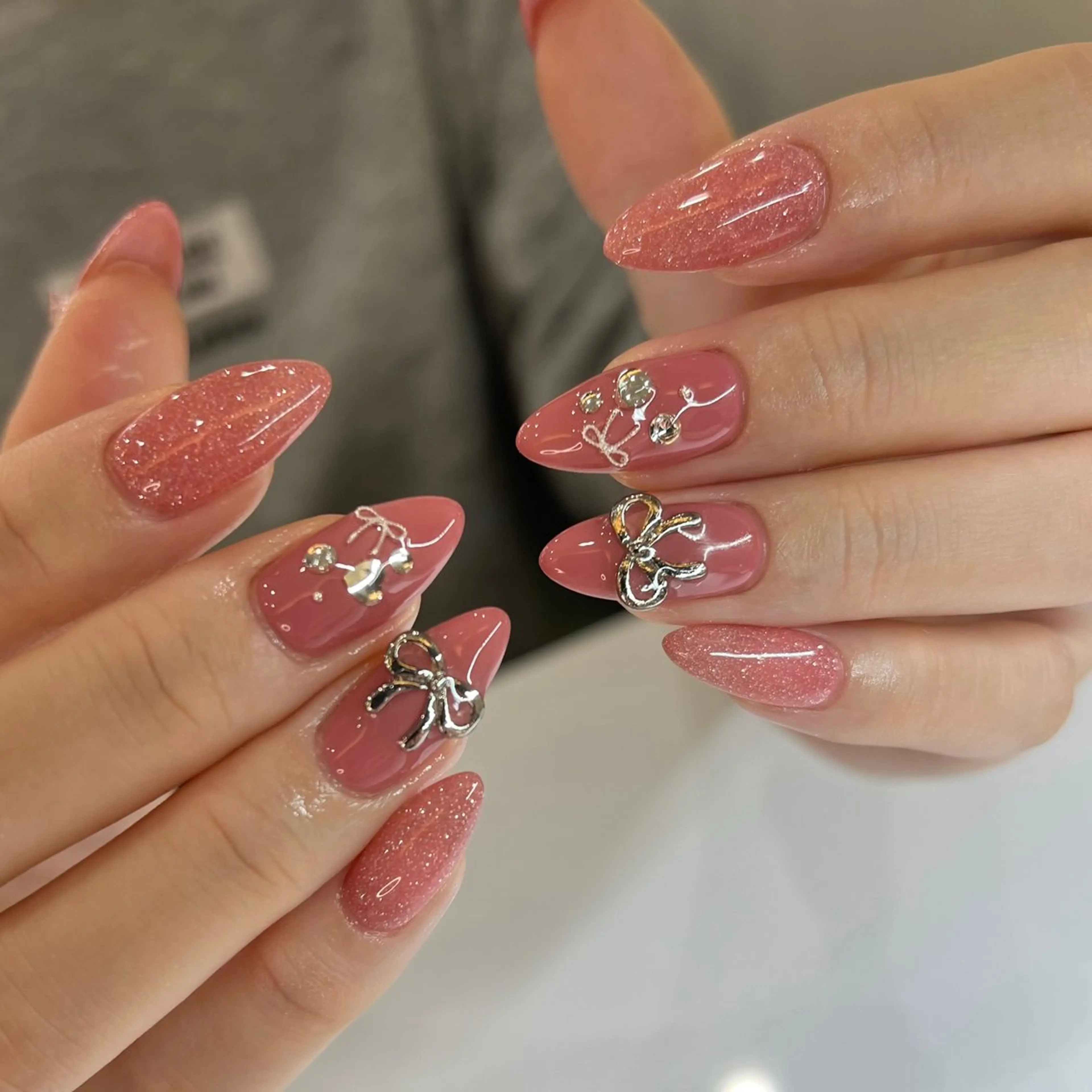 🎀 : 2Point art nail※オフなしの写真