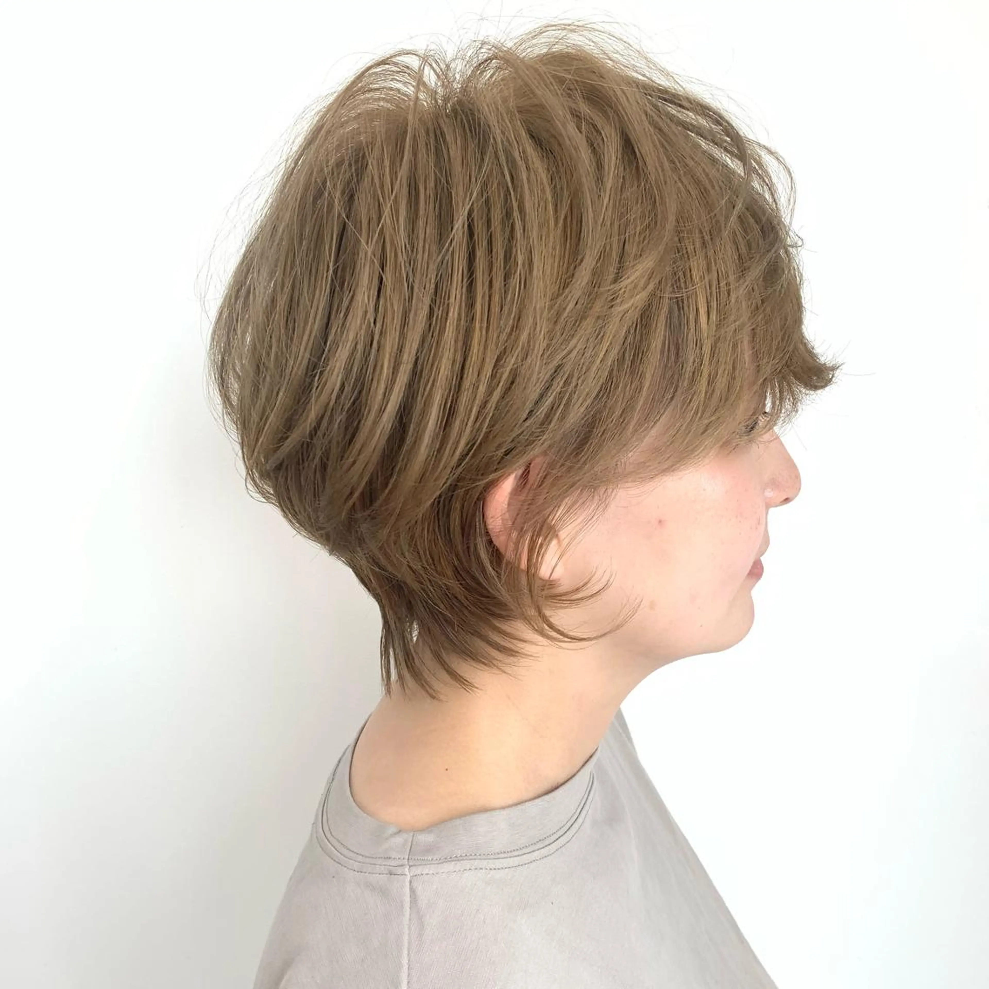 ショート カット ヘアカラー トリートメント ヘアセット 中村 優太のヘアスタイル