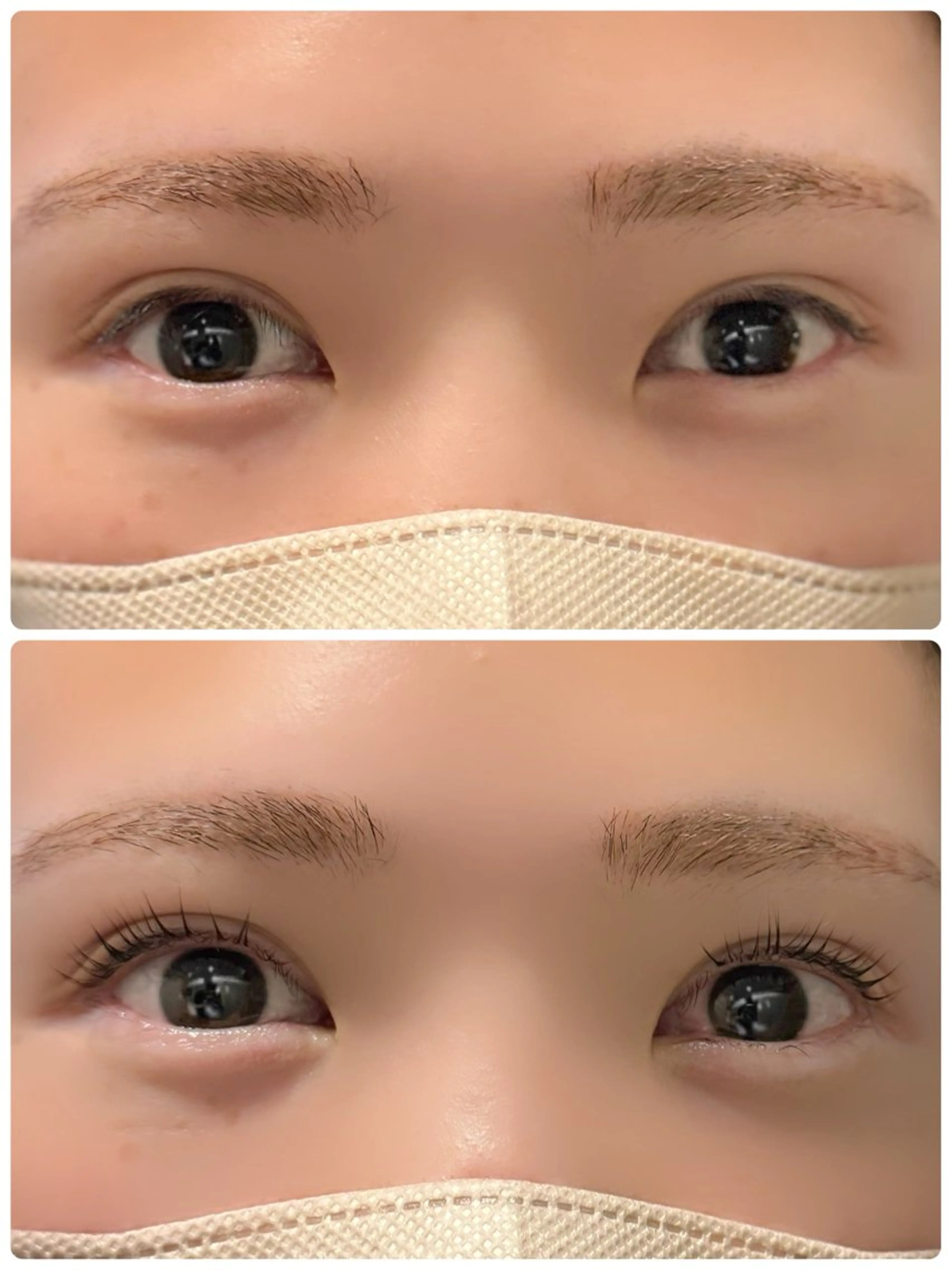 マツエク・マツパ 韓国風マツエク 一重×まつ毛パーマ eyelist Asamiのマツエク・マツパデザイン