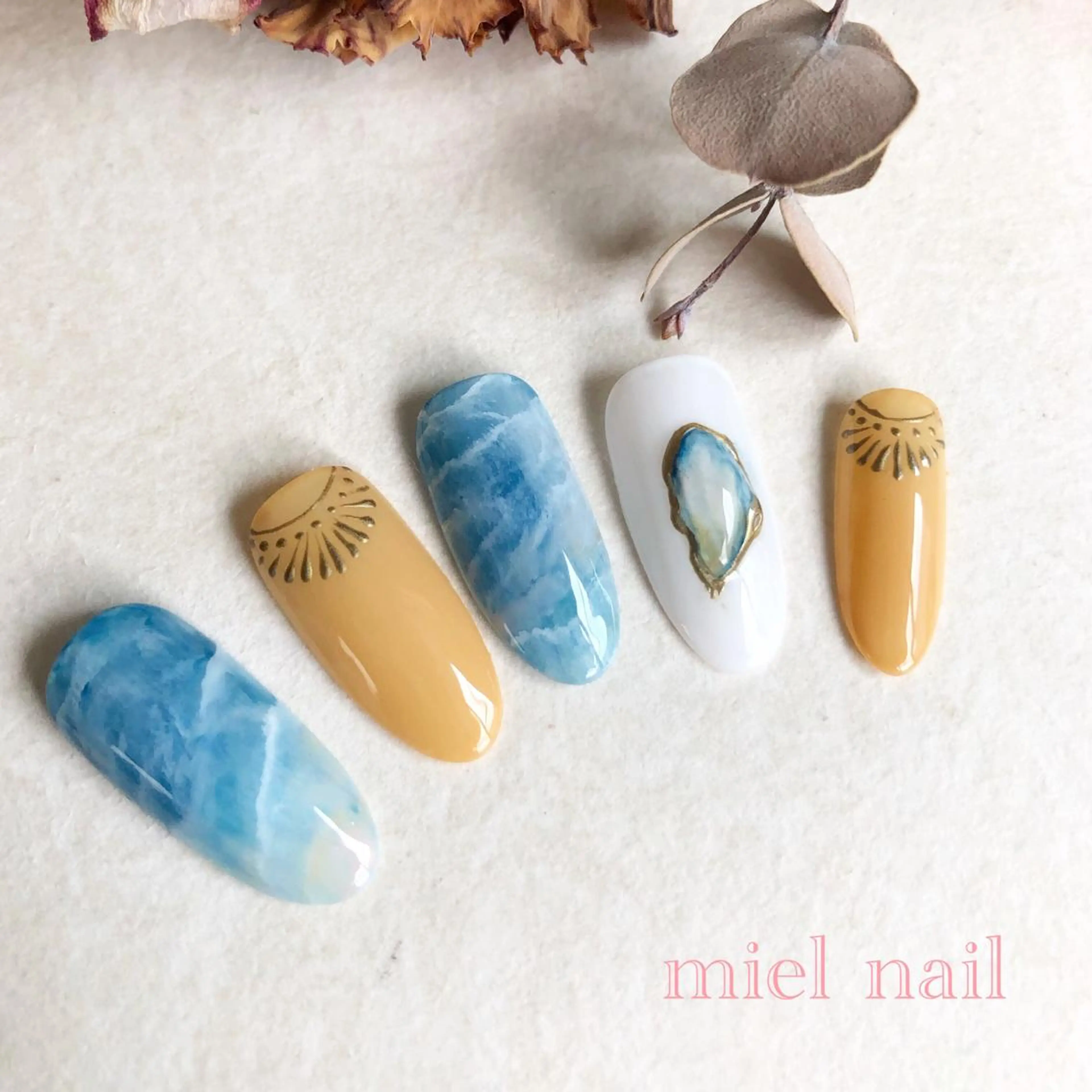 ネイル ハンドネイル miel nailのネイルデザイン