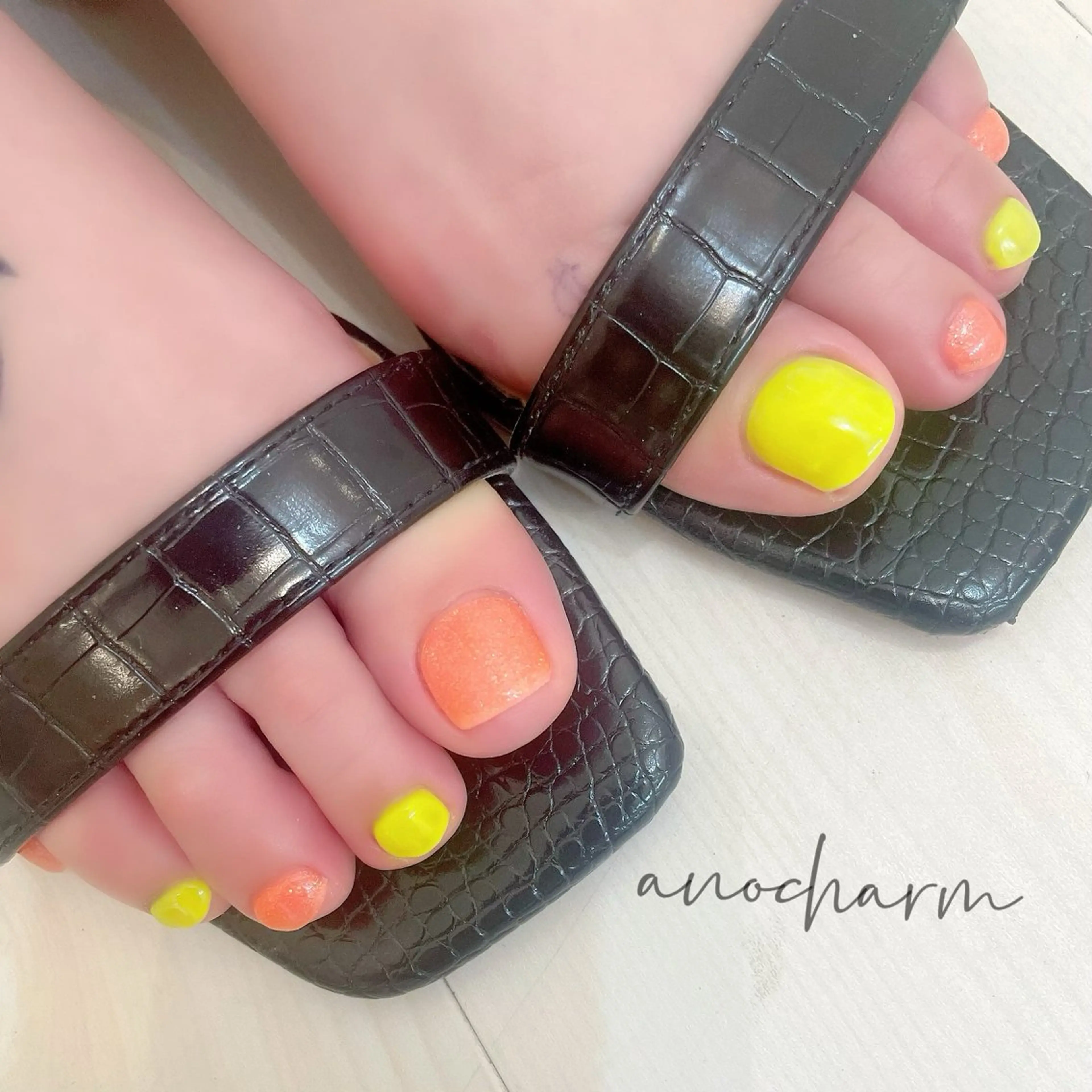 ネイル フットネイル anocharm by Royd.所属・anocharm _annaのマツエク・マツパデザイン