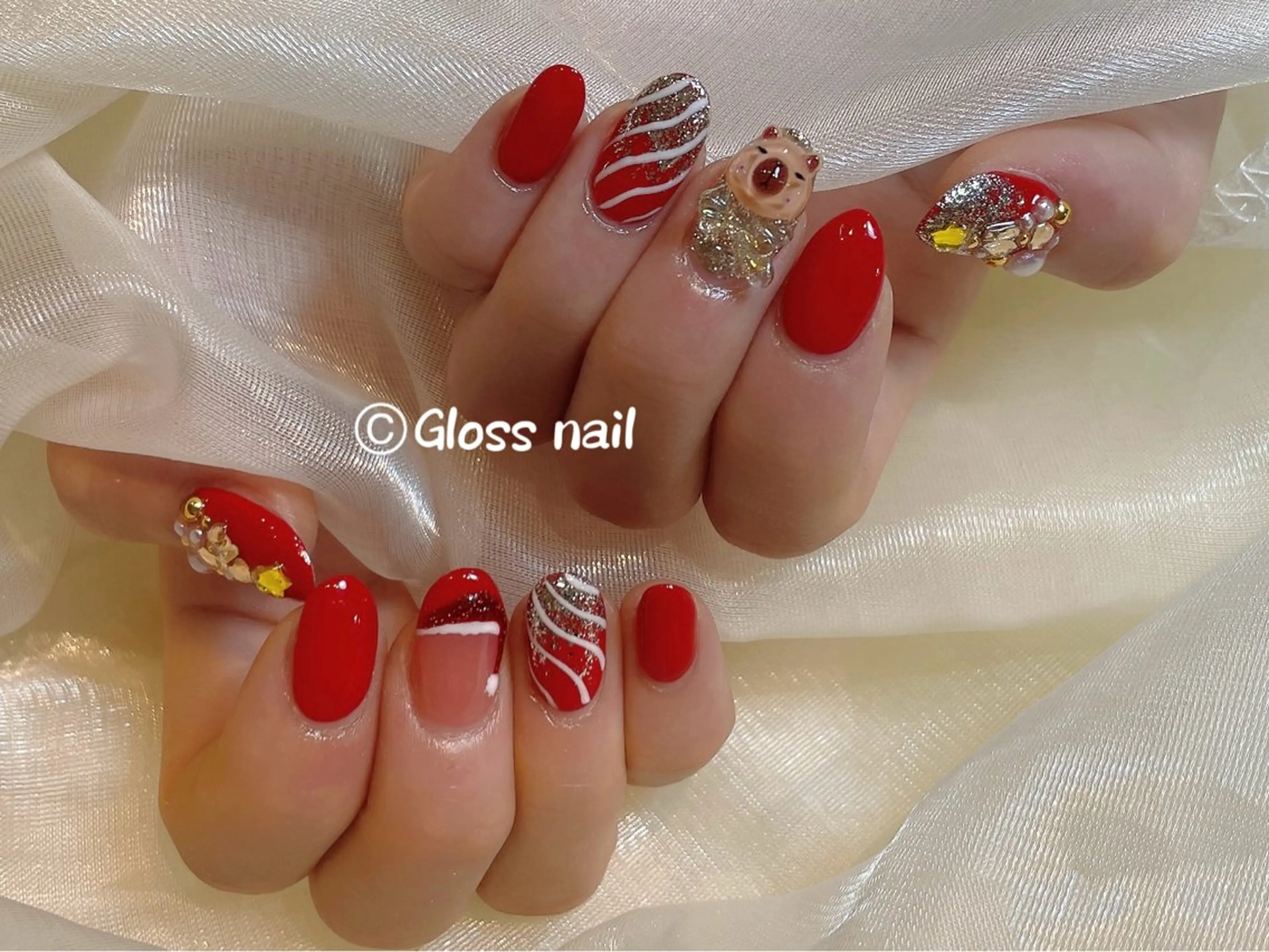 ネイル ハンドネイル Gloss nail salonジェル＆長さだし専門店所属・Meri💅ジェル& チップ長さだし専門のネイルデザイン