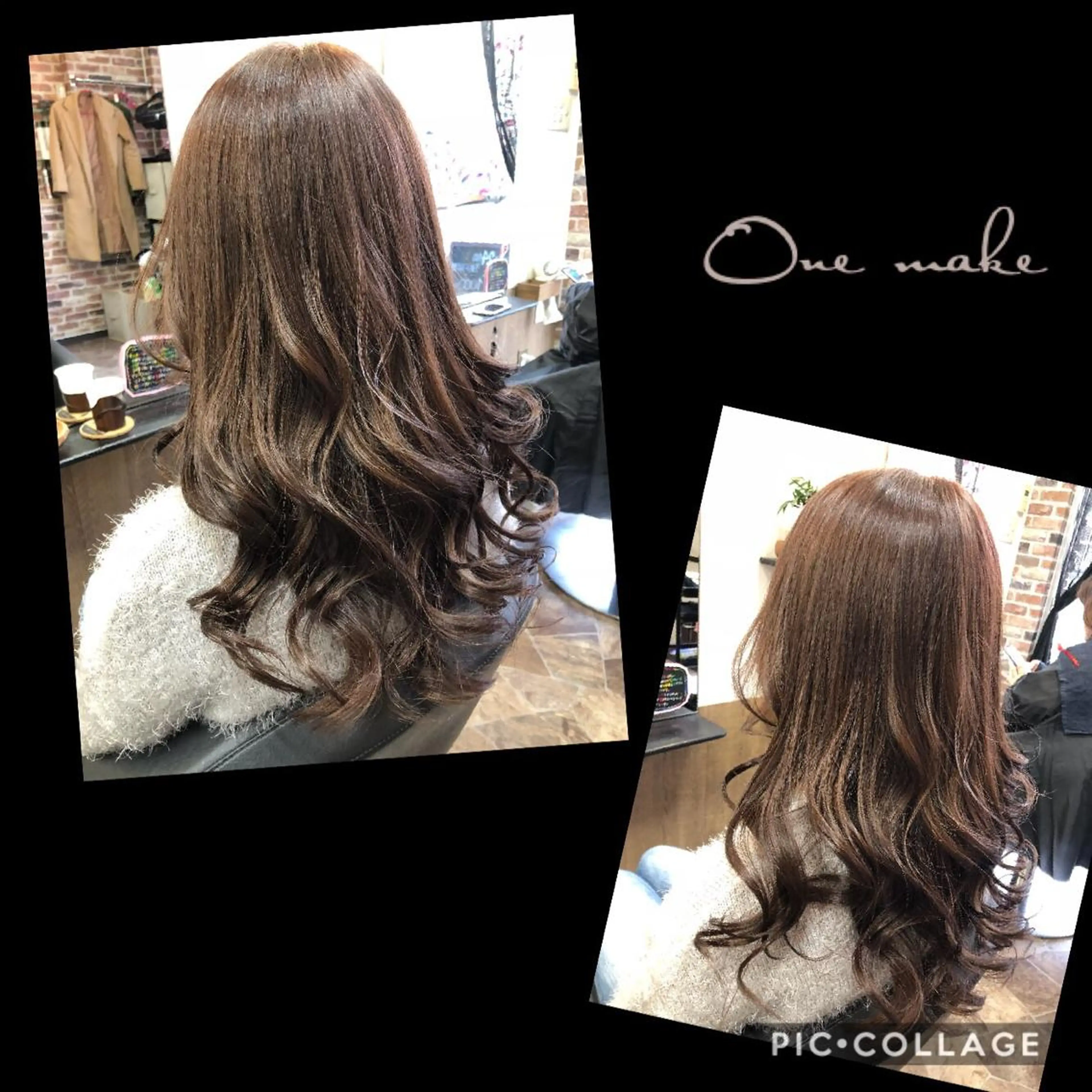 ロング カラー ヘアアレンジ ヘアセット ヘアサロンオスカー 岸和田蛸地蔵店のヘアスタイル