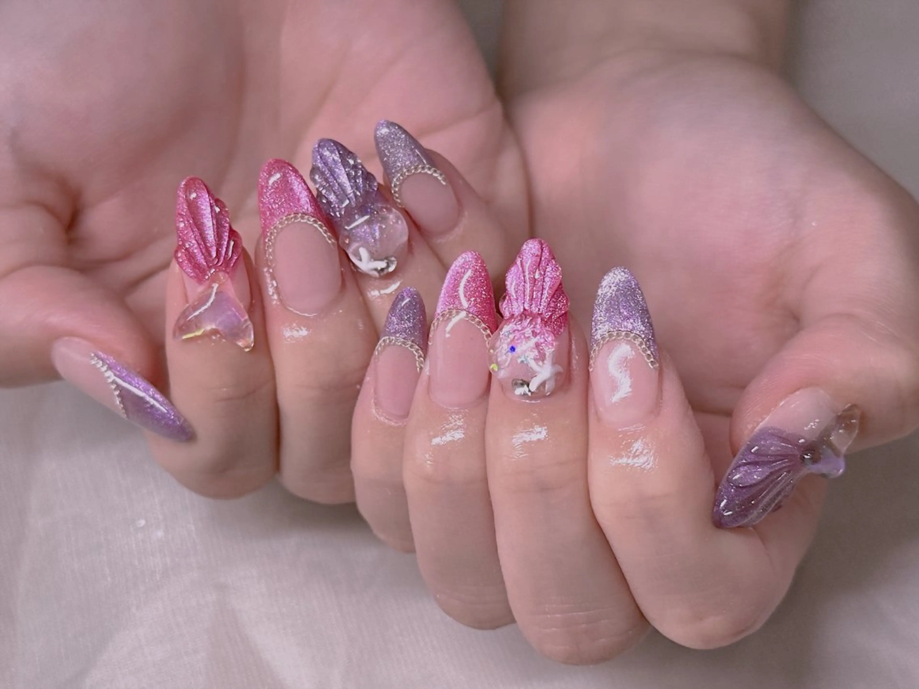 ネイル ハンドネイル エムズ エムズのマツエク・マツパデザイン