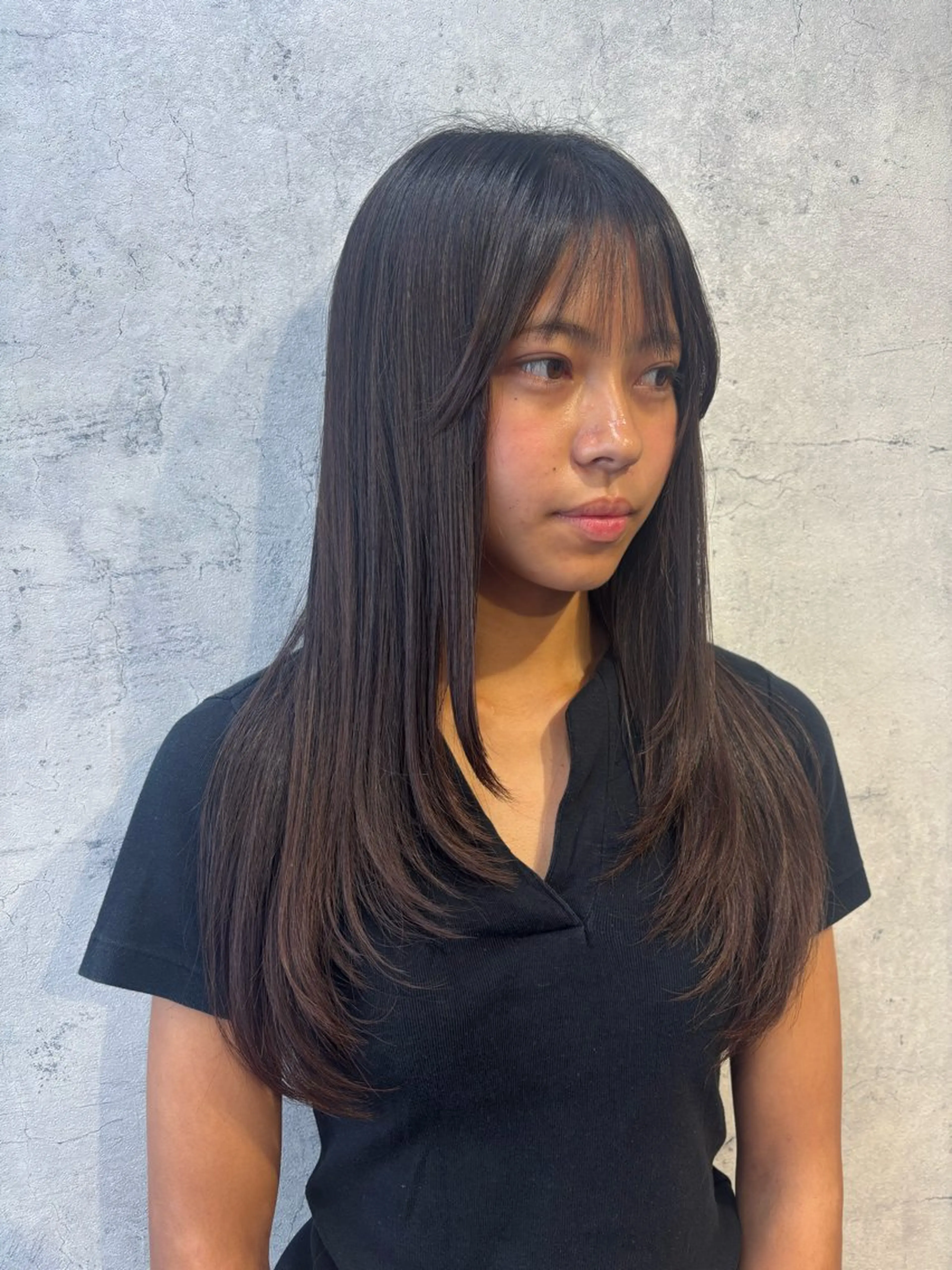 ロング ハイーンカラー/外国 人風カラー/ミノリのヘアスタイル