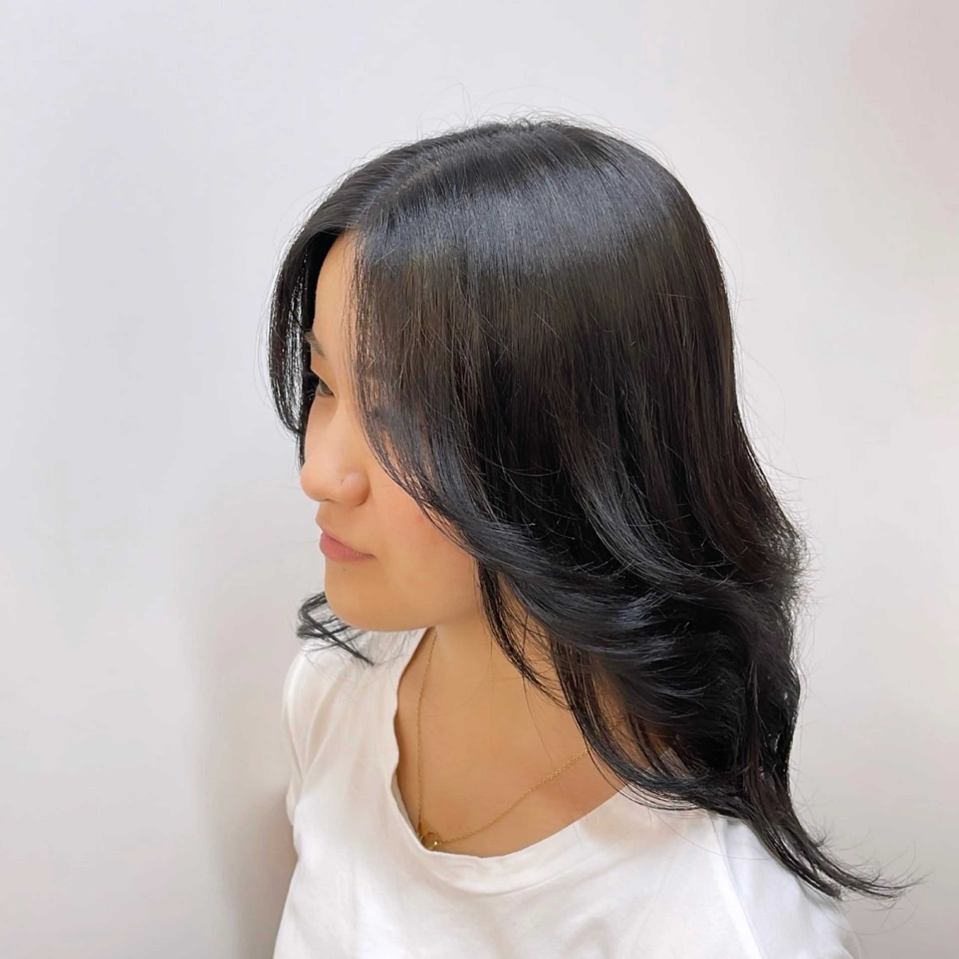 カラー レイヤーカット/ 艶カラー/山内一暉のヘアスタイル