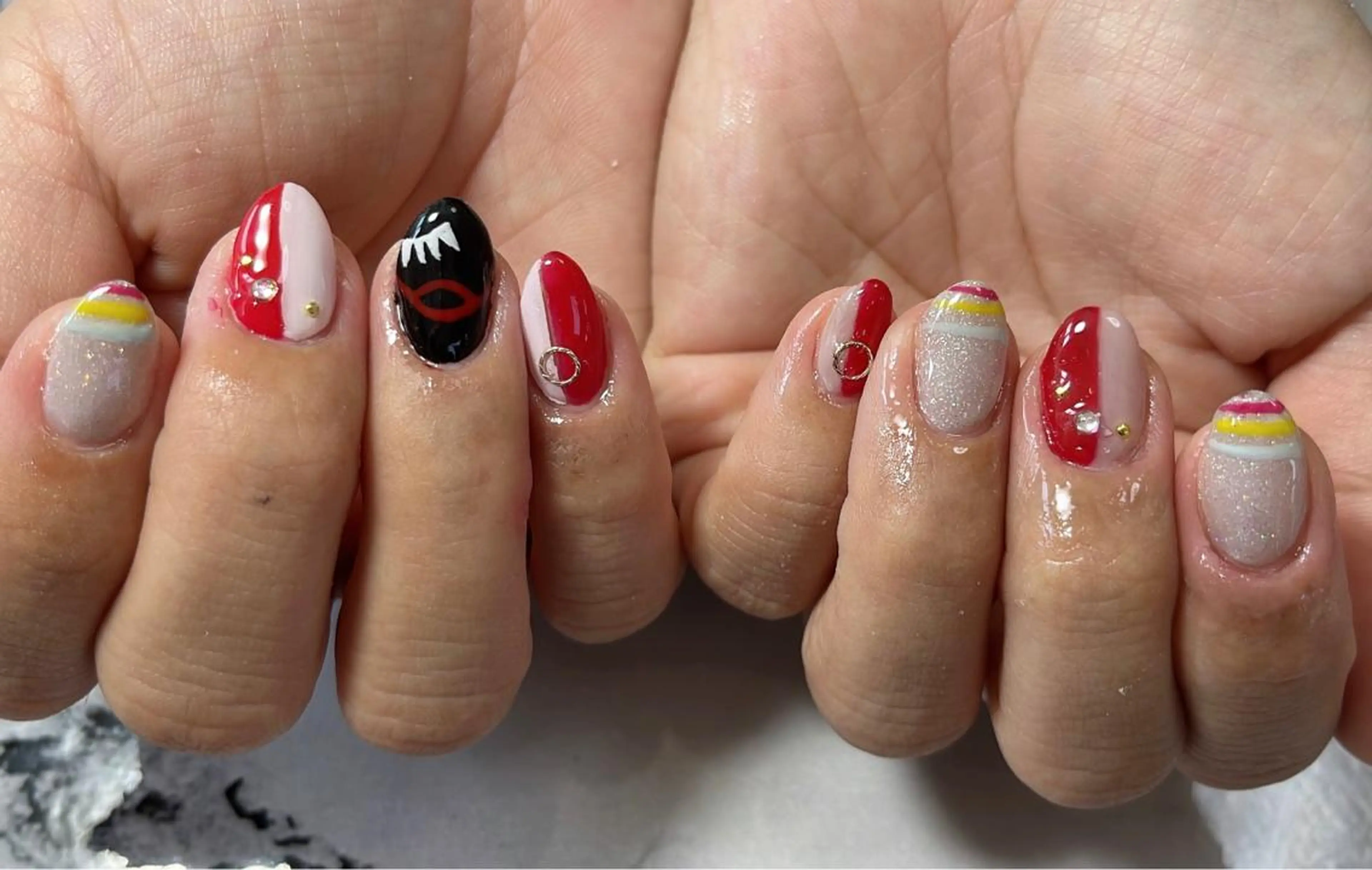 ネイル ジェルネイル 持ち込み Ruana Nailのネイルデザイン