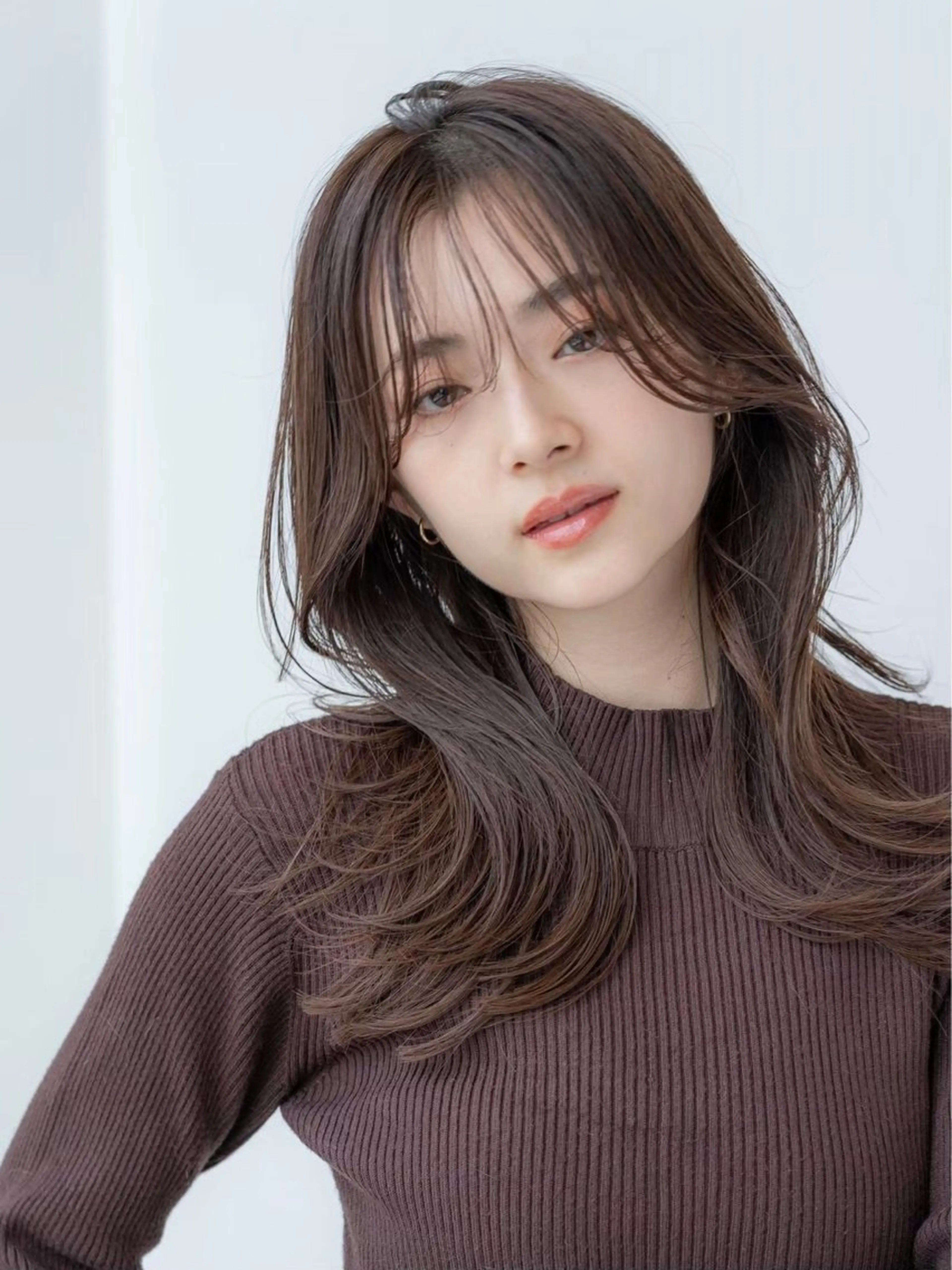 ミディアム カラー ✨髪質改善 縮毛矯正 艶髪 立川 コウキ✨のヘアスタイル