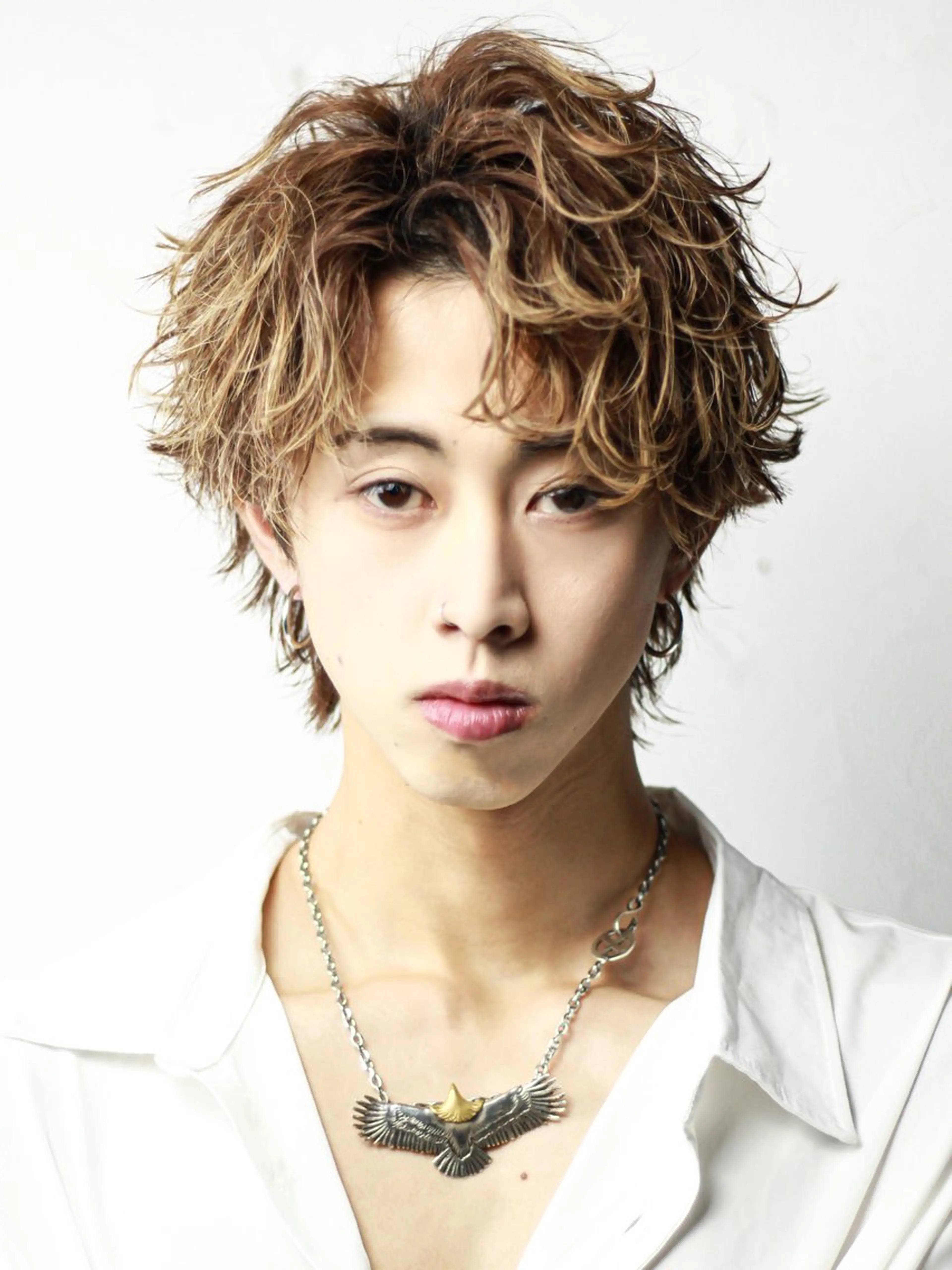 ショート メンズ ショートレイヤー レイヤーカット ショートヘア カット メンズ特化/ HYPERりょうまのヘアスタイル