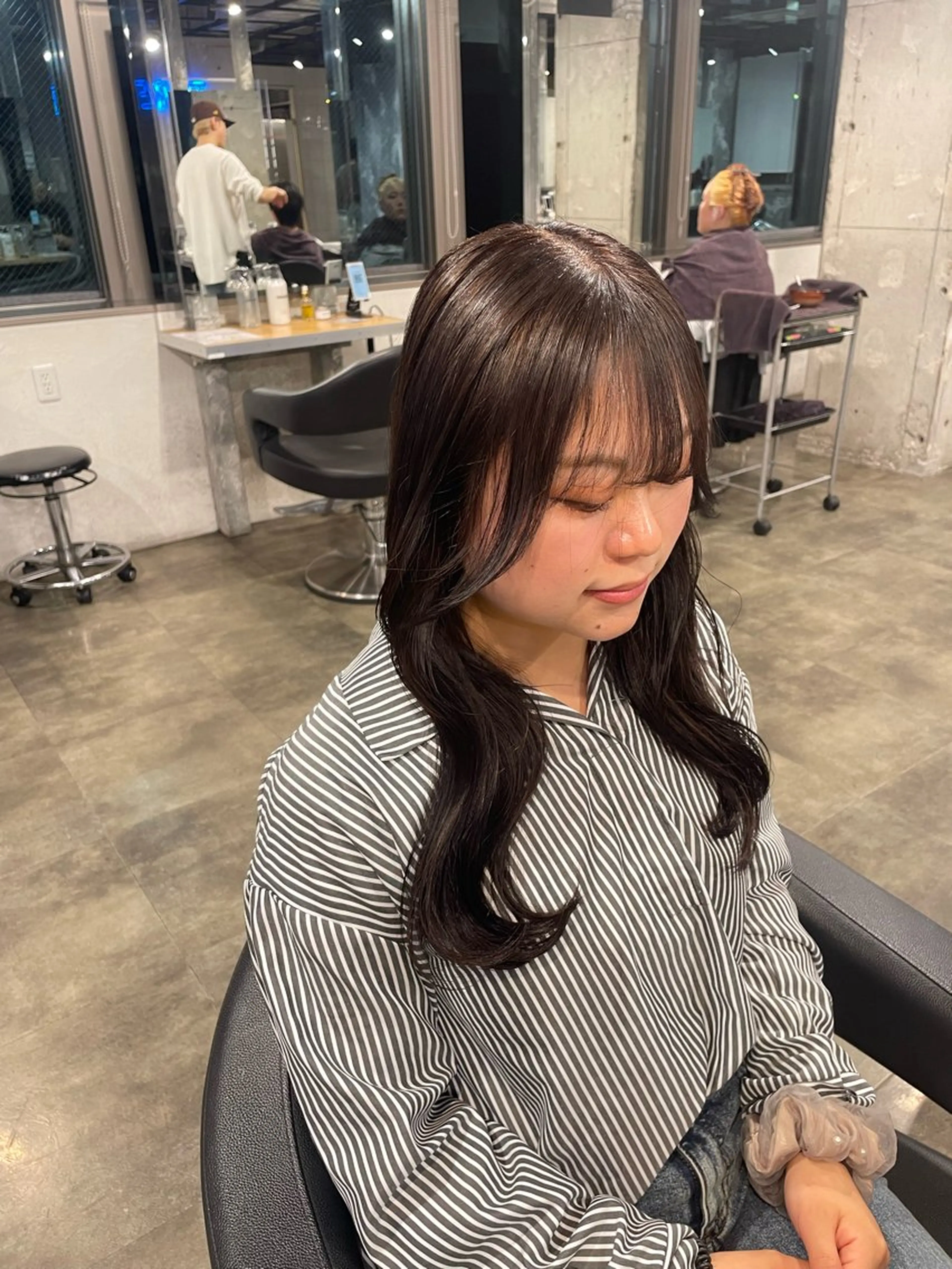 ロング カラー ヘアカラー ヘッドスパ ヘアセット ハイトーン 横浜💞ミオのヘアスタイル