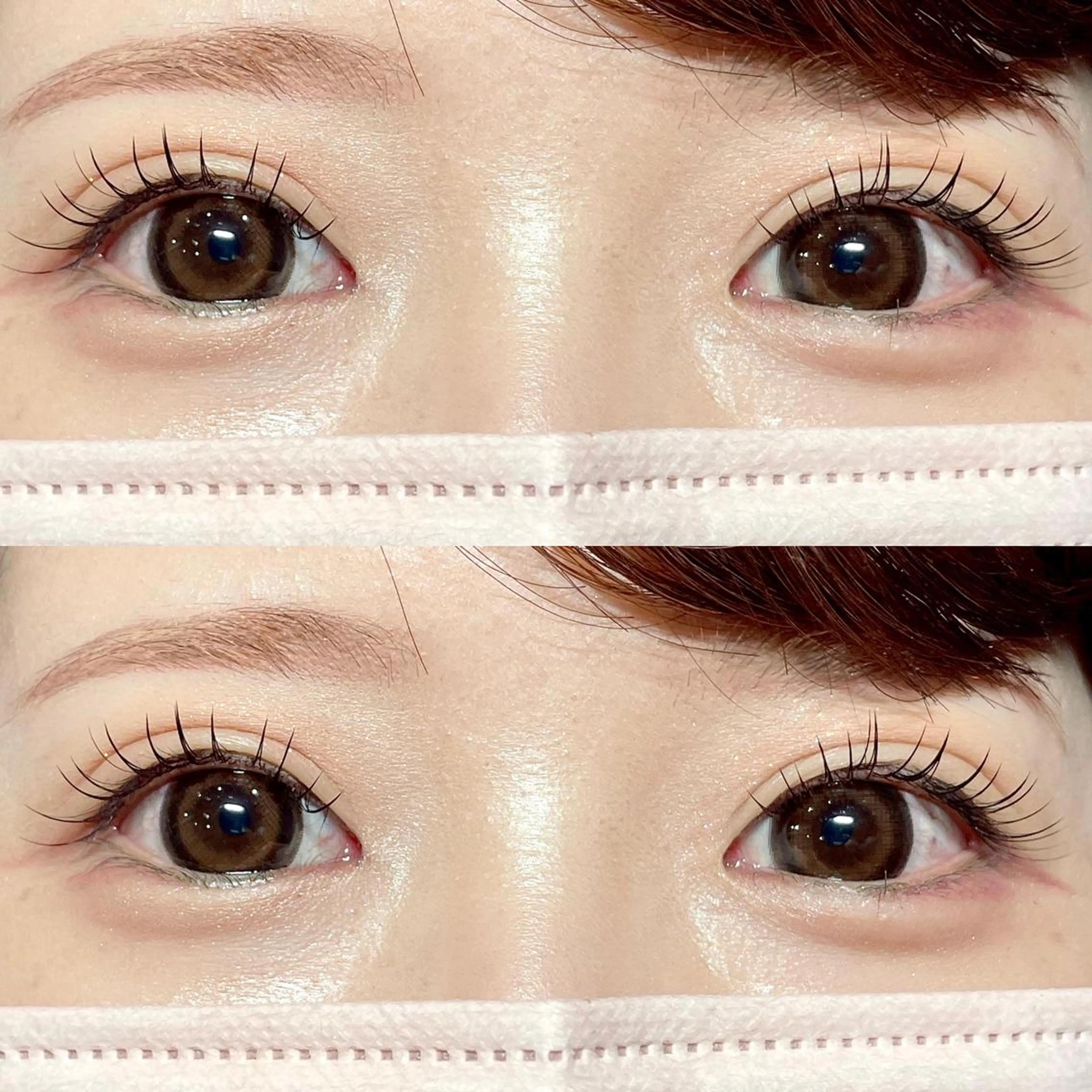 マツエク・マツパ フラットラッシュ ＋tico _ayanaのマツエク・マツパデザイン