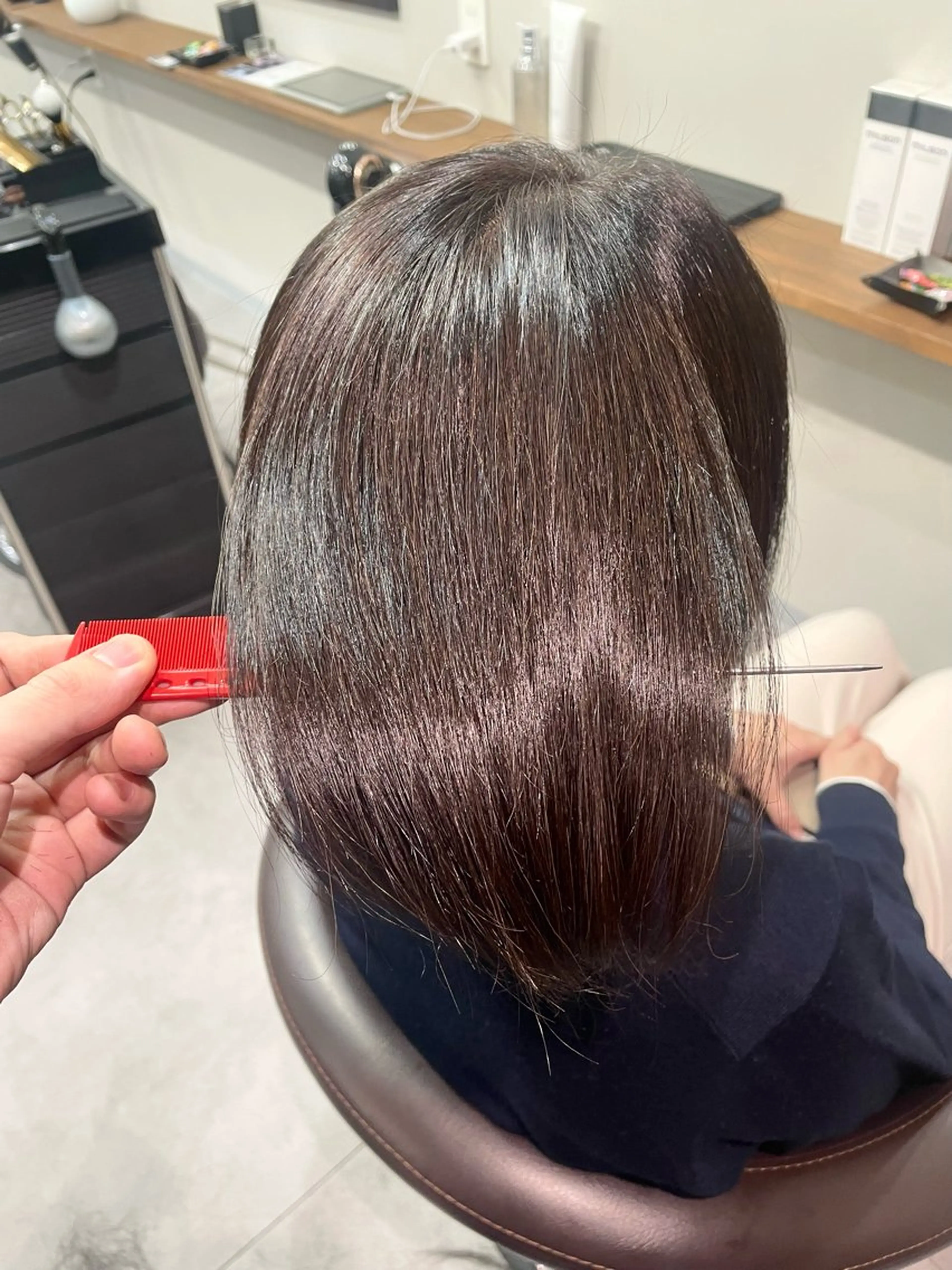 【髪質改善×カラー】カット＋髪質改善メテオカラー＋トリートメントの写真