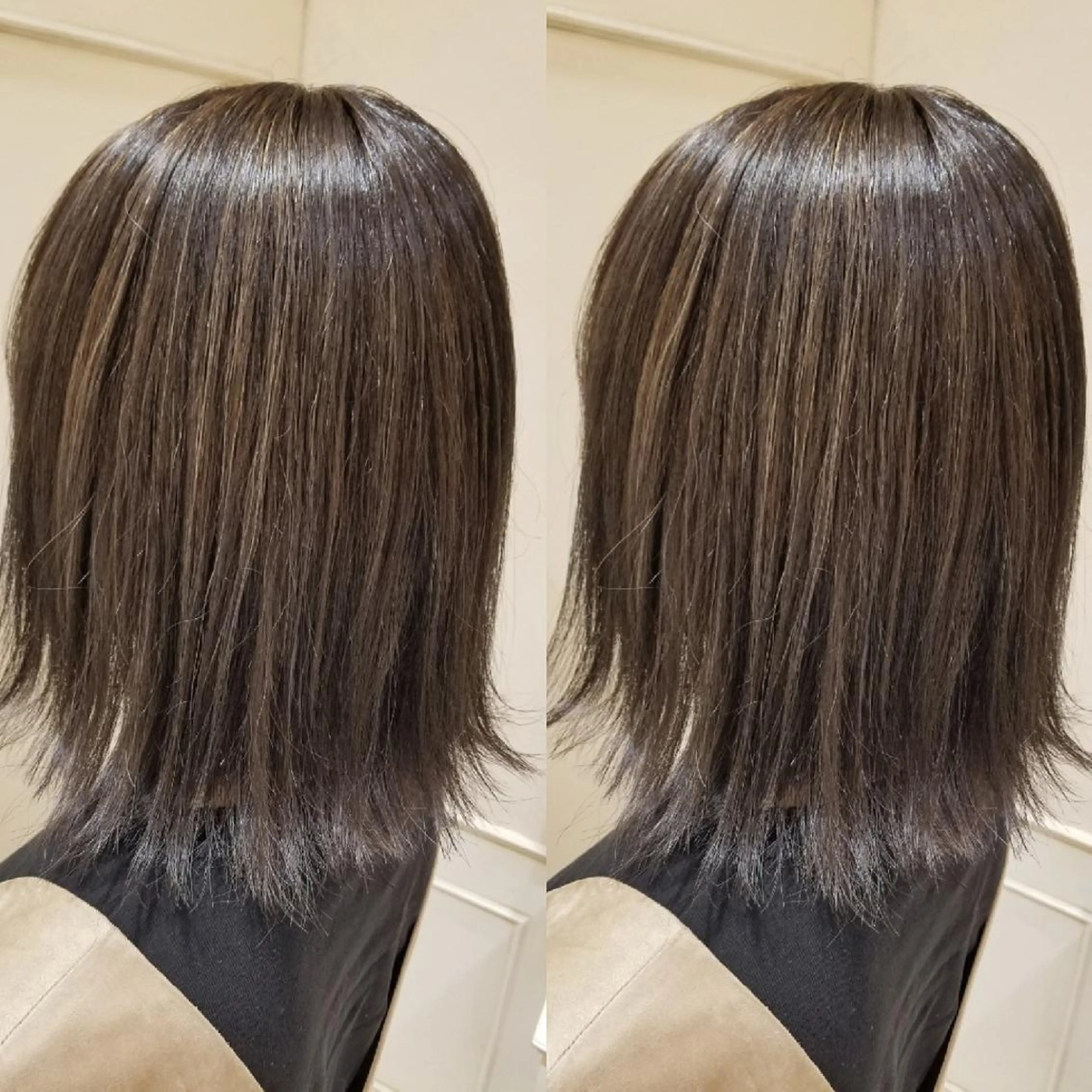 ミディアム カラー グレージュ ハイライトカラー 3Dハイライト ハイライト grow上野御徒町【グロウ】所属・ブリーチ・ハイトーン 特化🎉内山のヘアスタイル