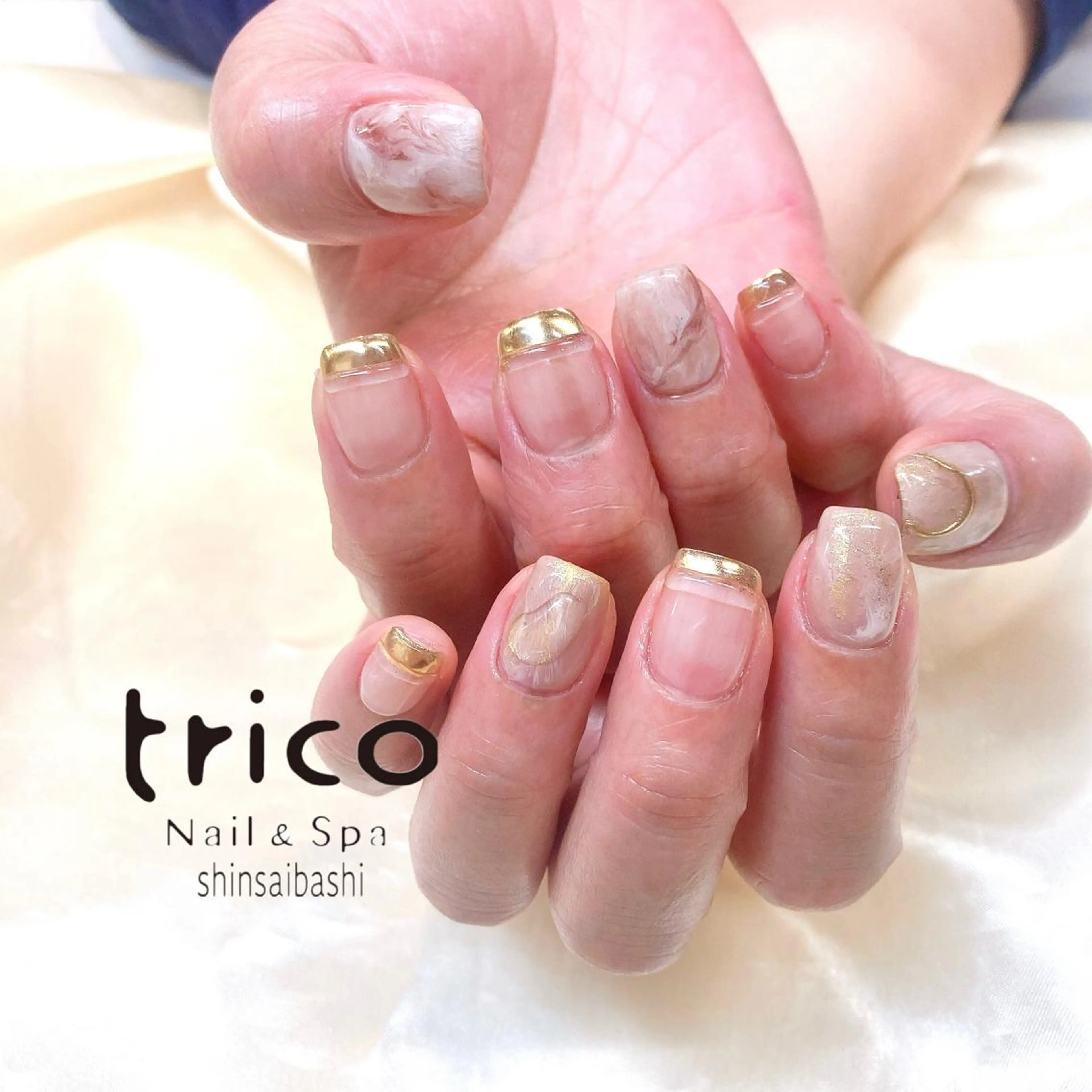 ネイル ハンドネイル 竹本 恵美のネイルデザイン