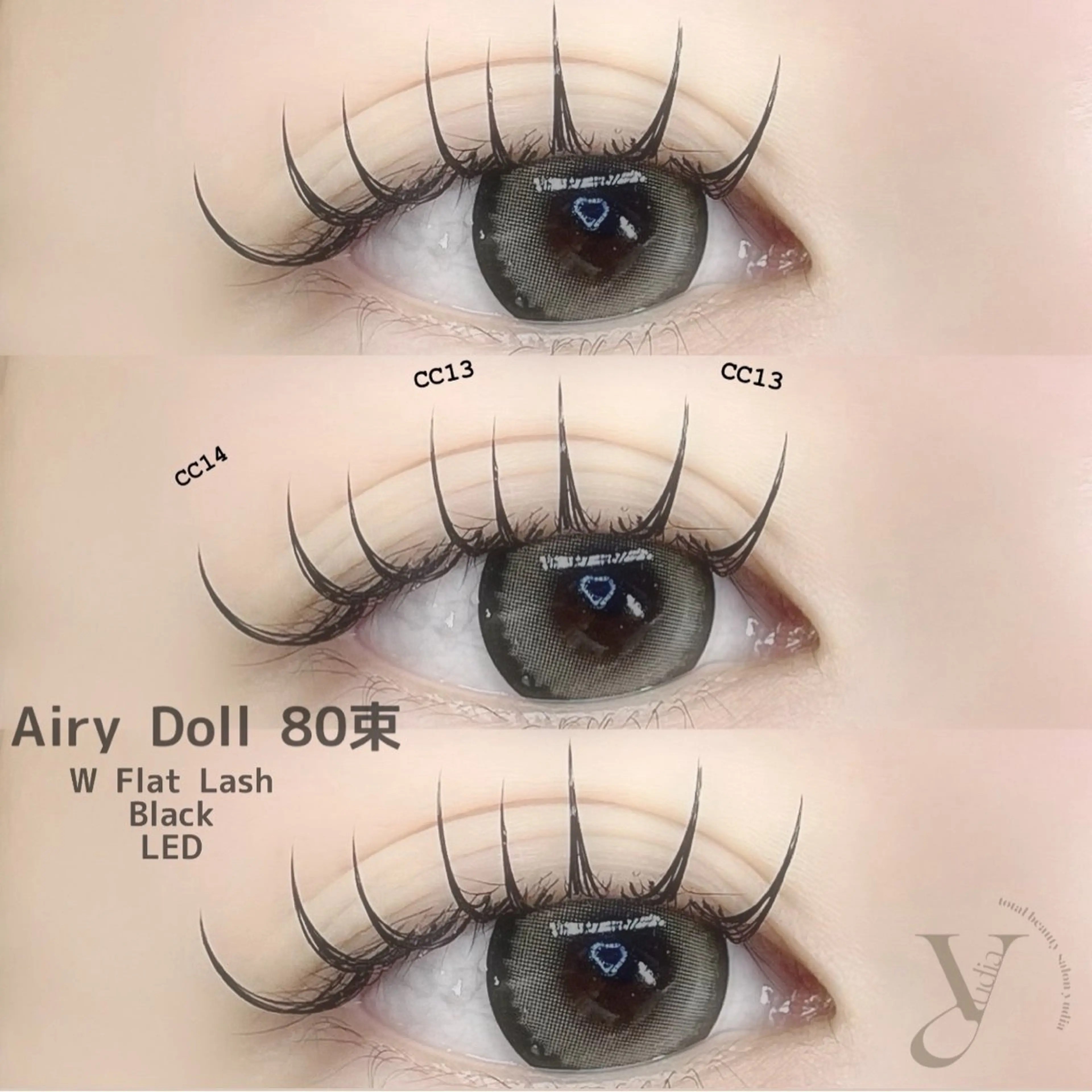 マツエク・マツパ フラットラッシュ マツエク 𝐧𝐞𝐨𝐧新宿 ❤️𝐀𝐲𝐚のマツエク・マツパデザイン