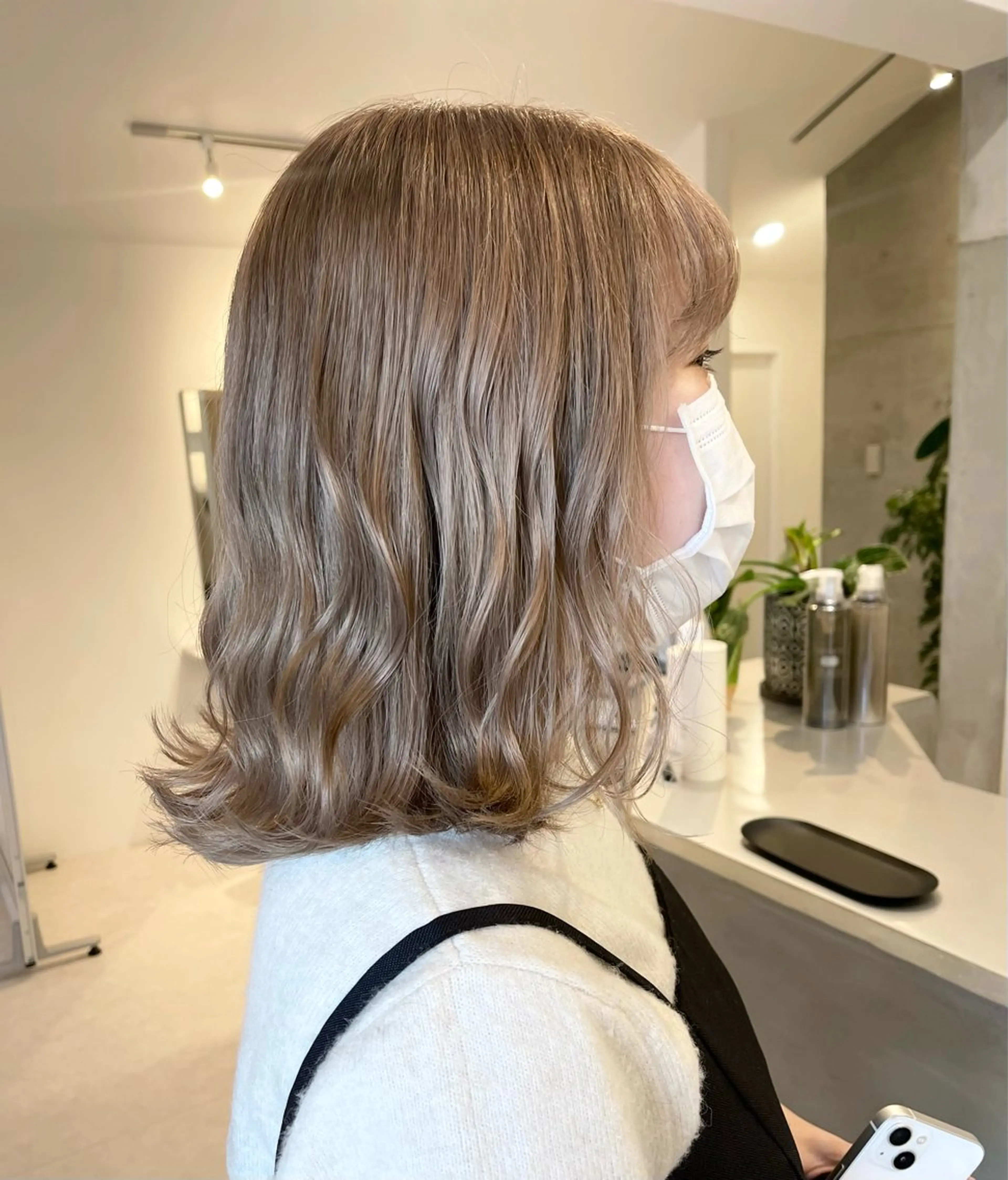 ミディアム カラー 韓国レイヤー髪質改善 💫Tomoya💫のヘアスタイル