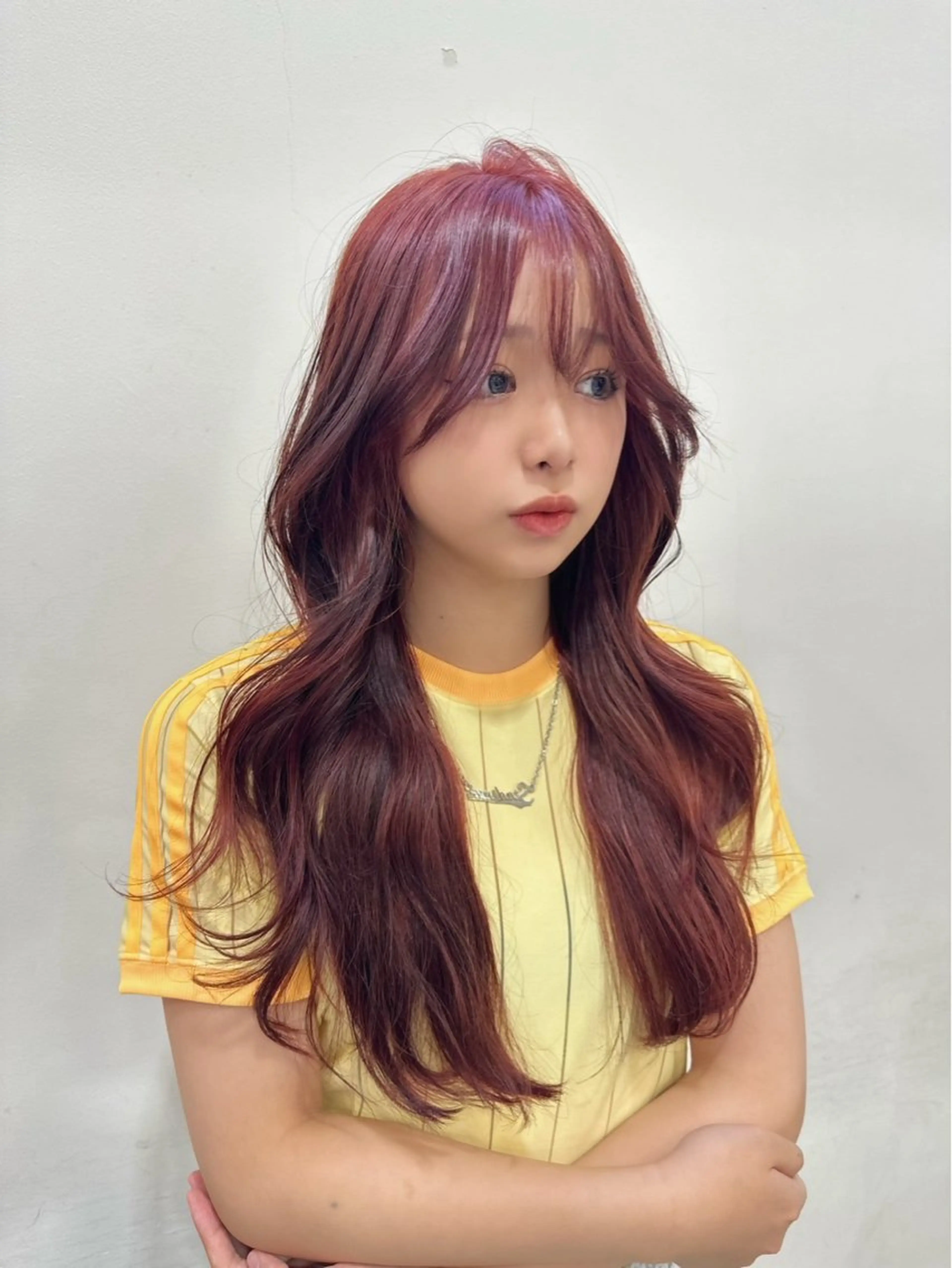 顔周りor前髪cut ➕ コテ巻き🪄︎︎✨の写真