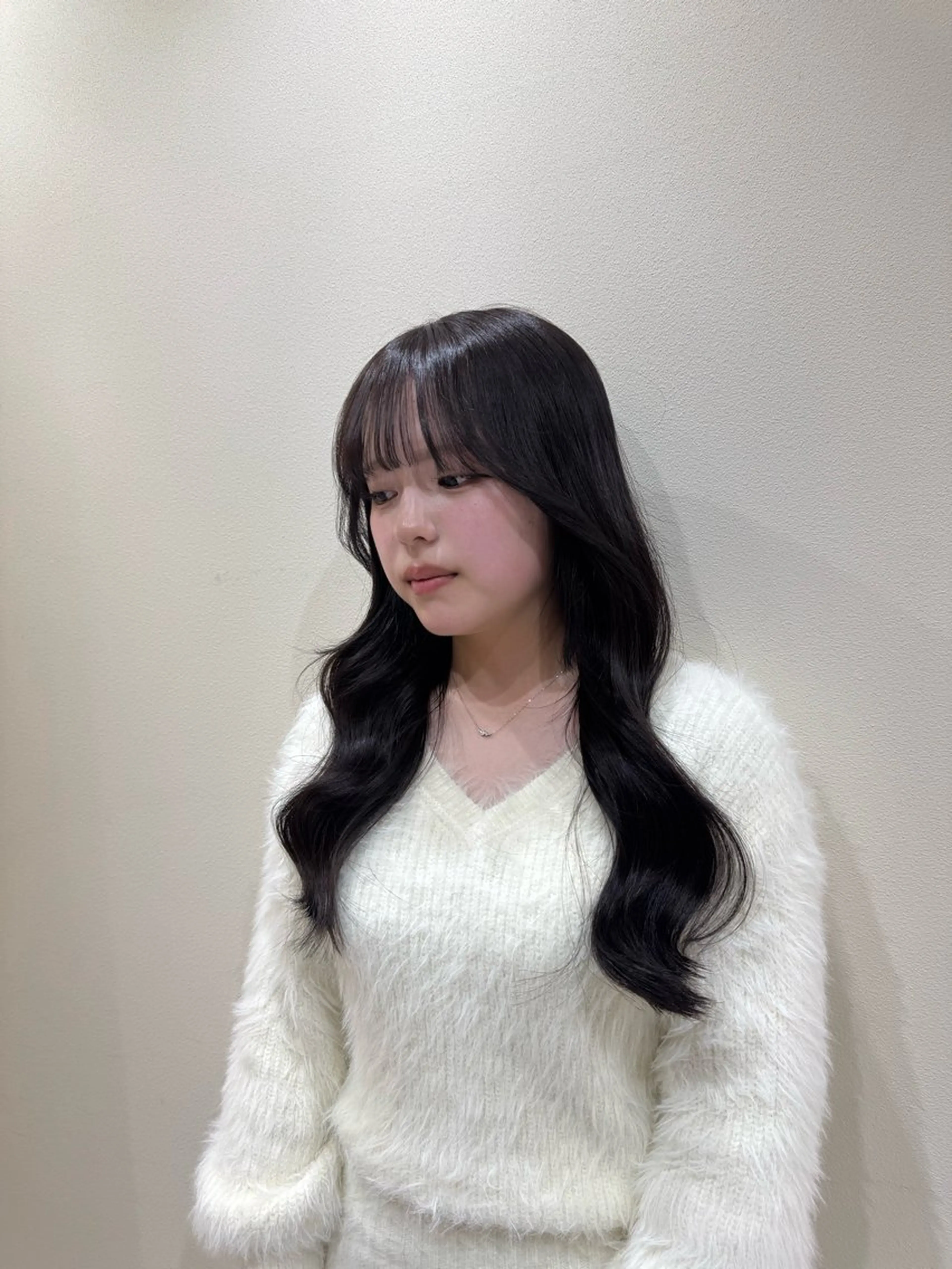 ミディアム カラー 透明感カラー ヘアカラー 髪質改善🫧 カラー特化/Hinaのヘアスタイル