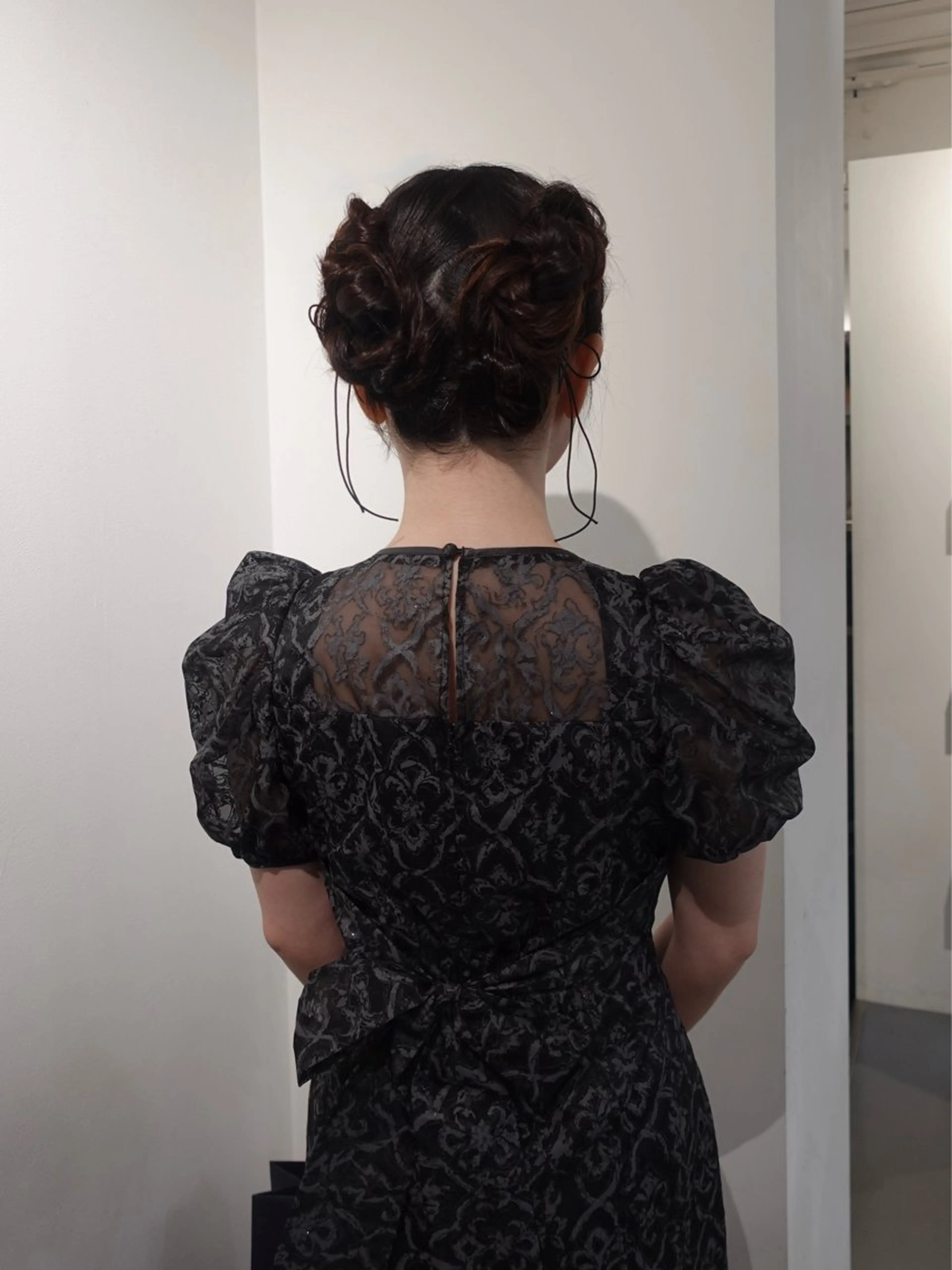 ロング カラー ヘアアレンジ ヘアセット mina 🌷のヘアスタイル