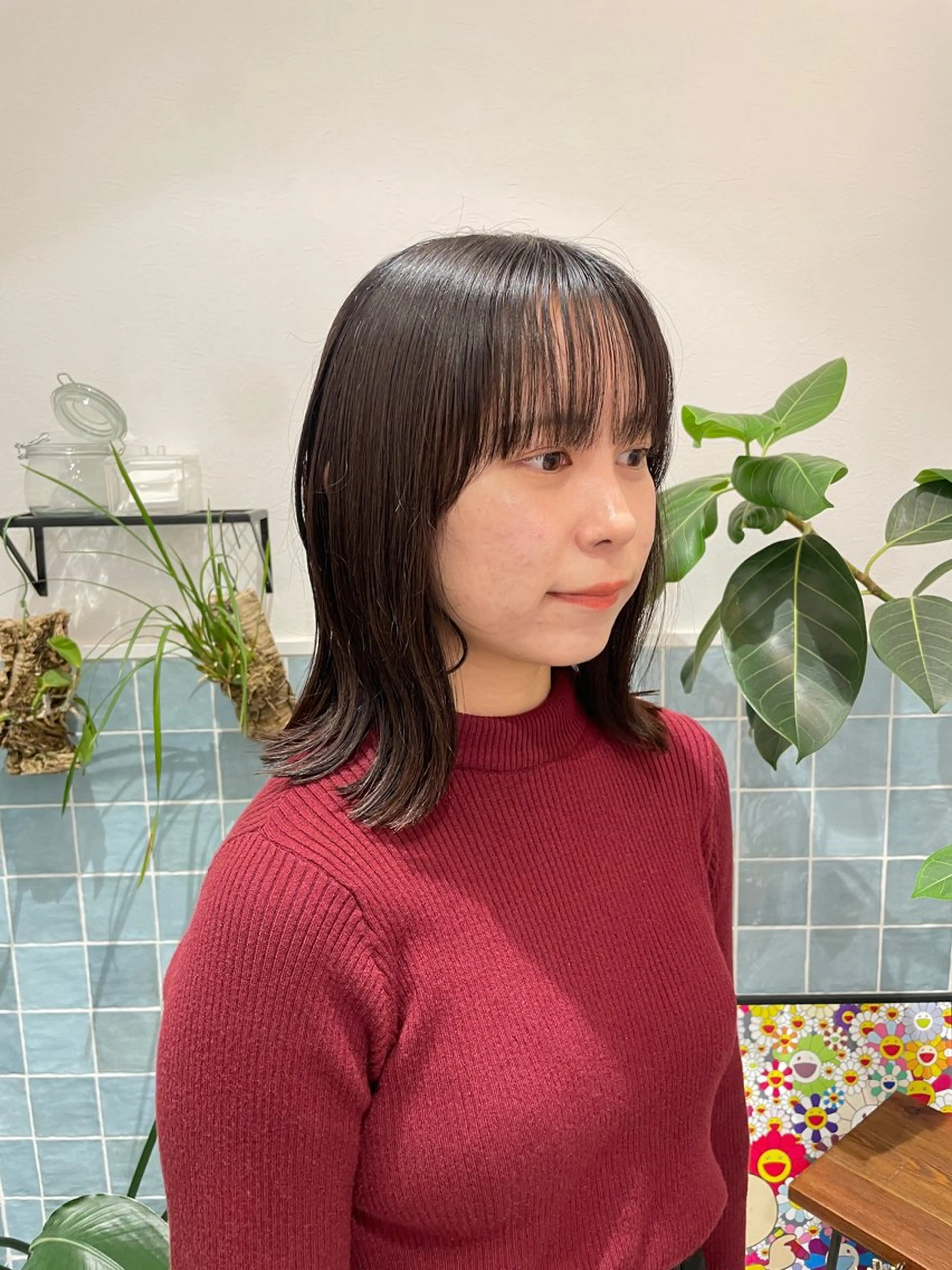 【メンテナンス🩵イメチェン】✂️カット➕髪質改善オージュアトリートメント🧴の写真