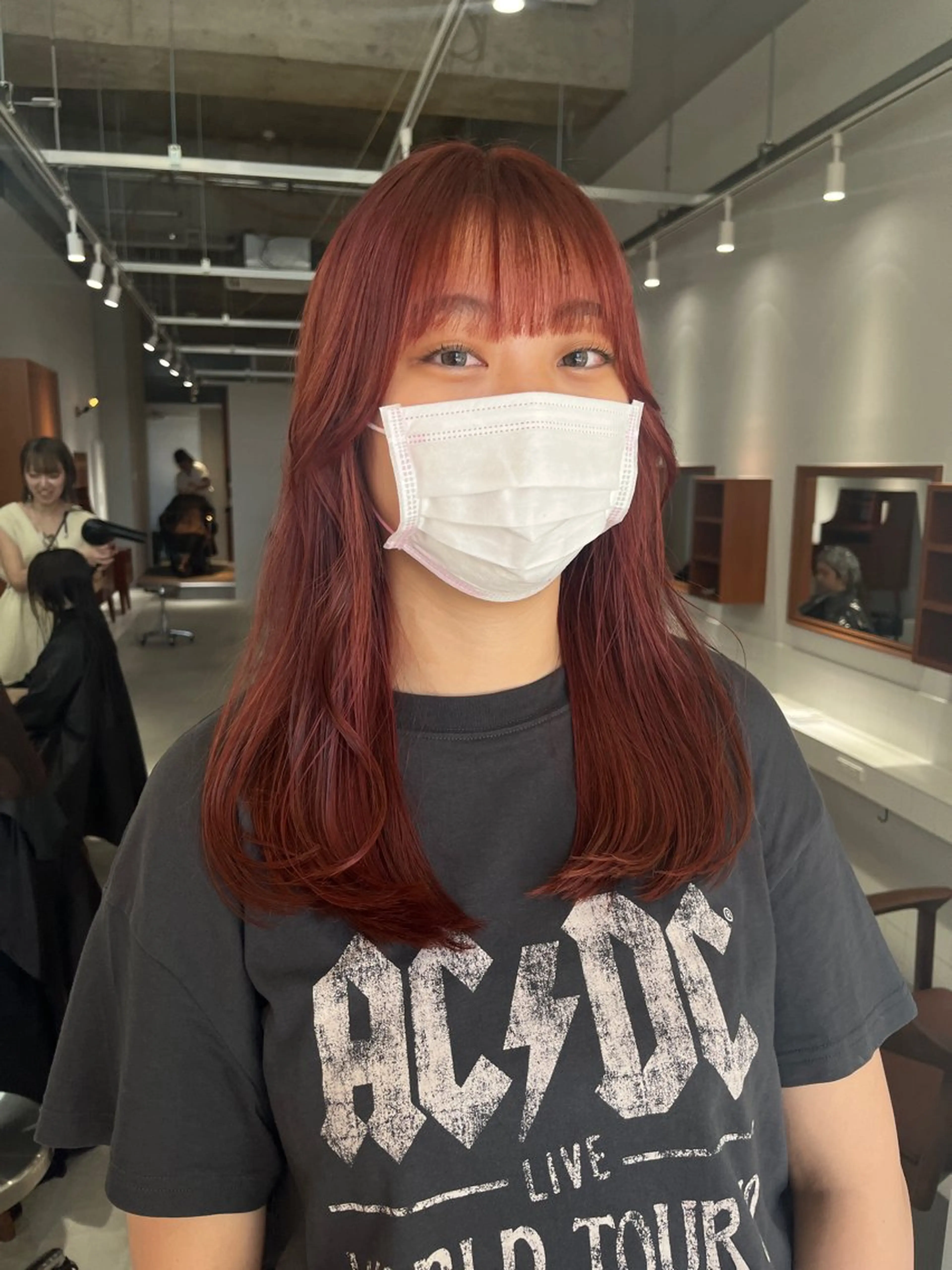 ロング 加藤 悠真のヘアスタイル