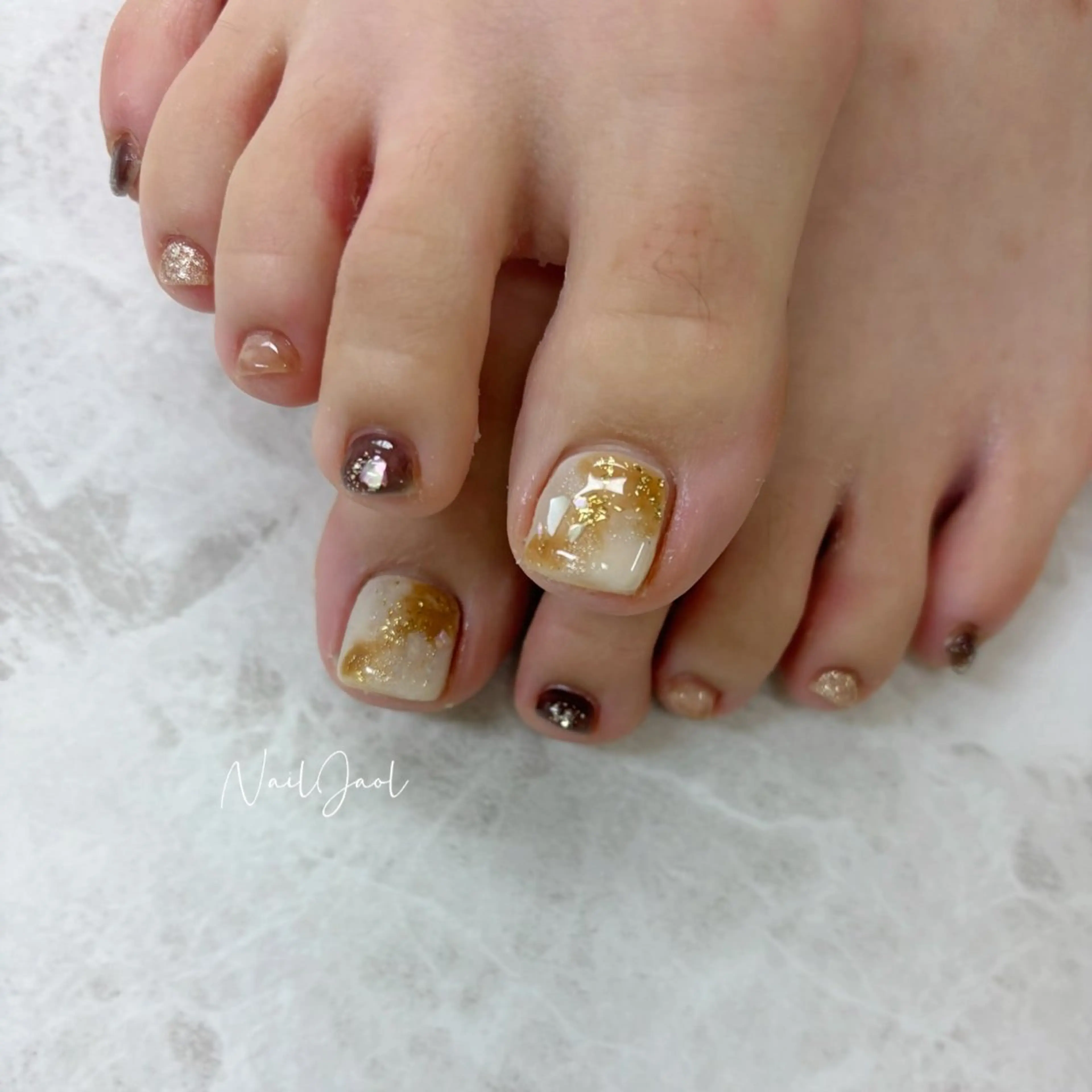 ショート 韓国風ヘア nail jaol池袋店所属・ネイルJaol 池袋のネイルデザイン