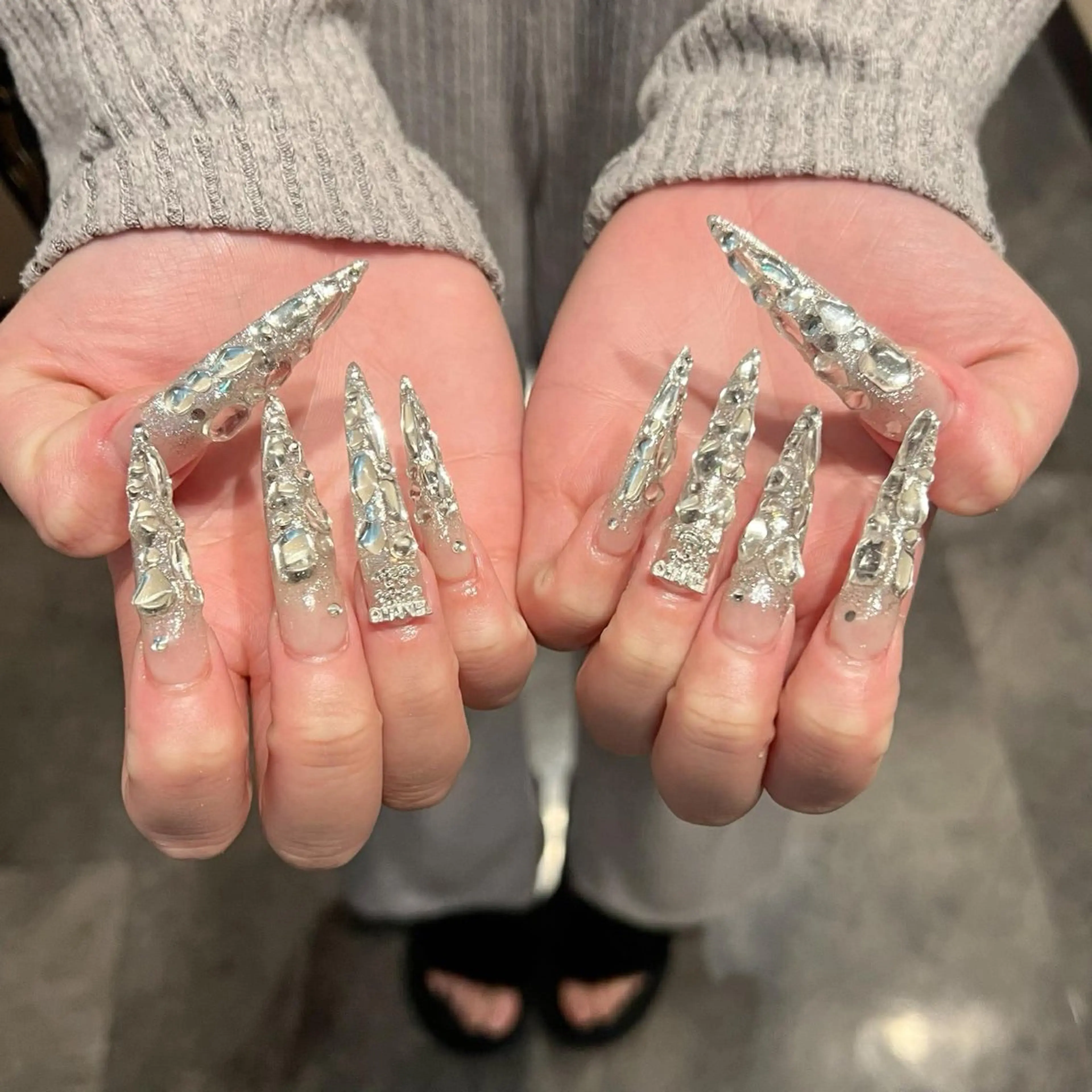 ネイル ハンドネイル ハンドケア Panda chan Novaのネイルデザイン