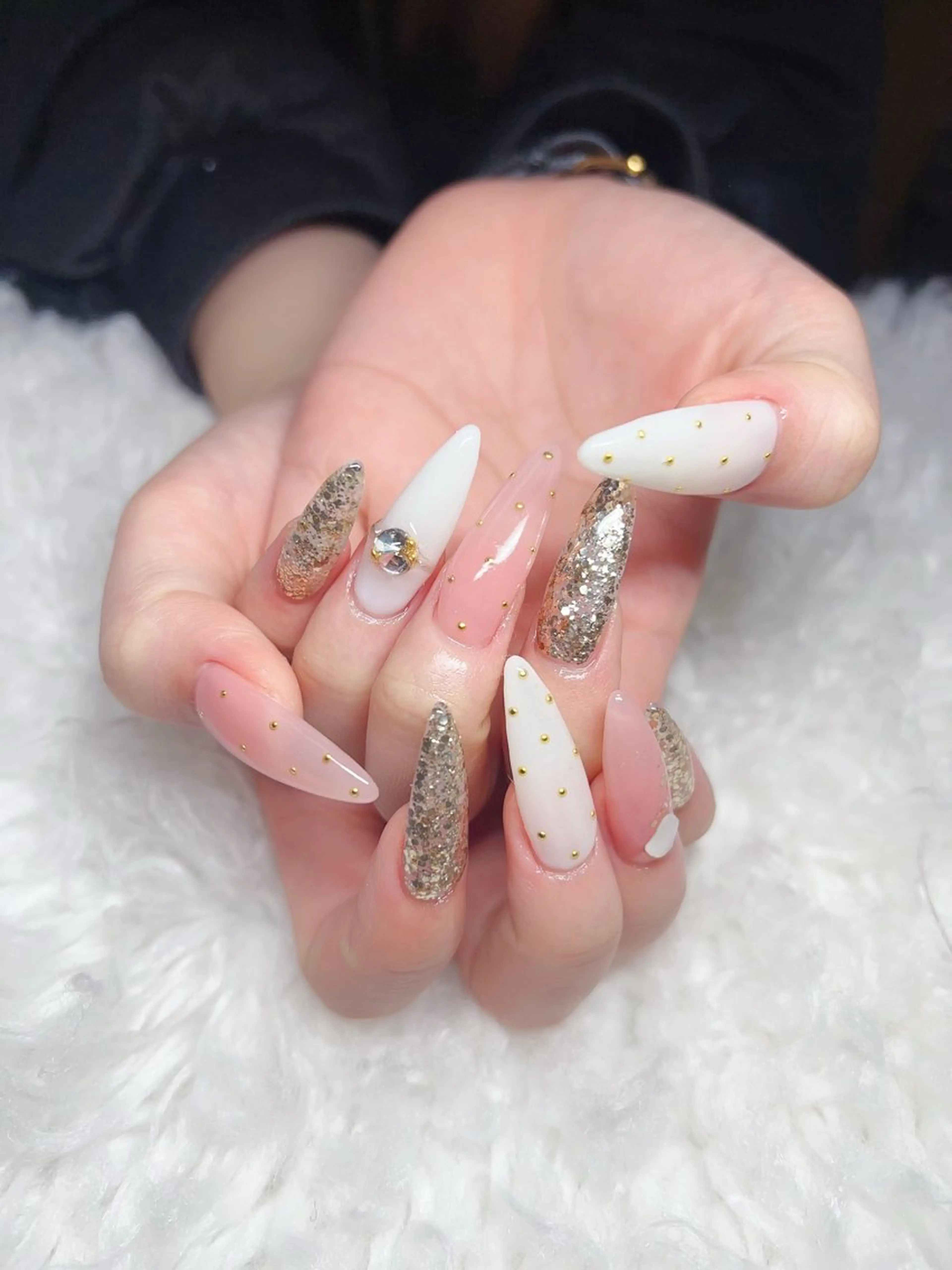 ネイル ハンドネイル 💜MIYA nail川崎店のネイルデザイン