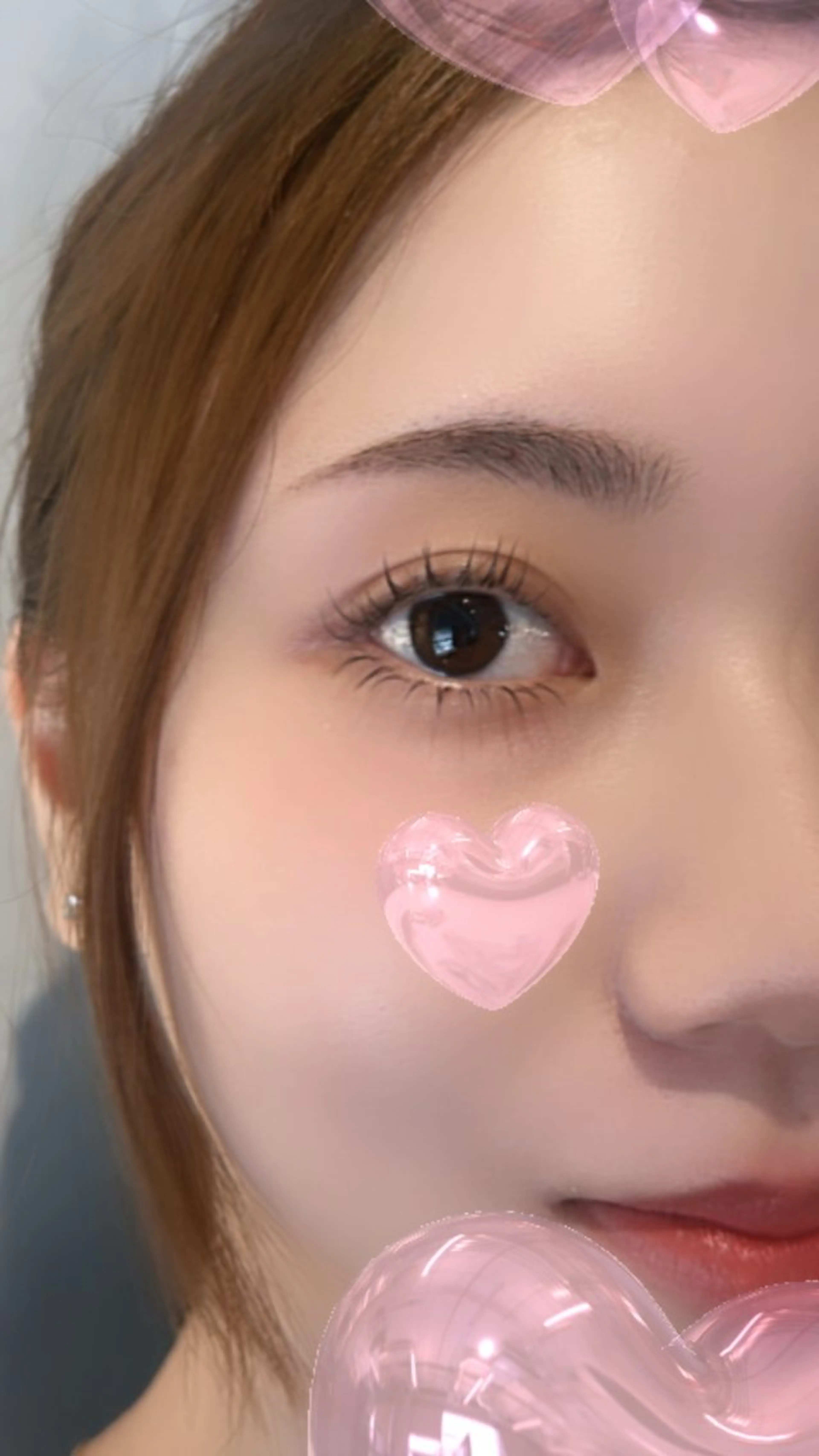 下まつげエクステ50本までの写真