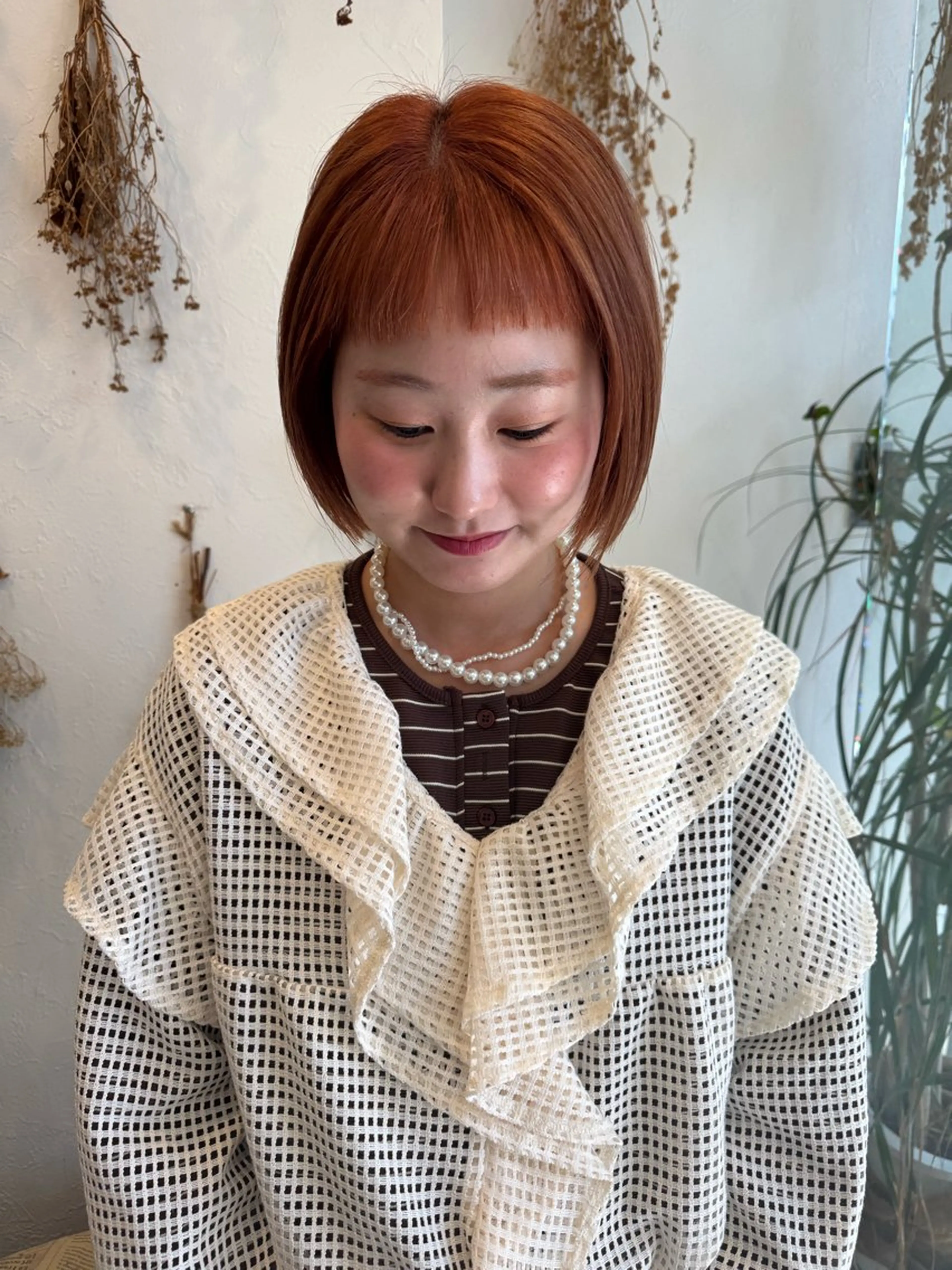 ショート カラー オレンジ ヘアカラー m ā l o.🌷 サカモトマイコのヘアスタイル