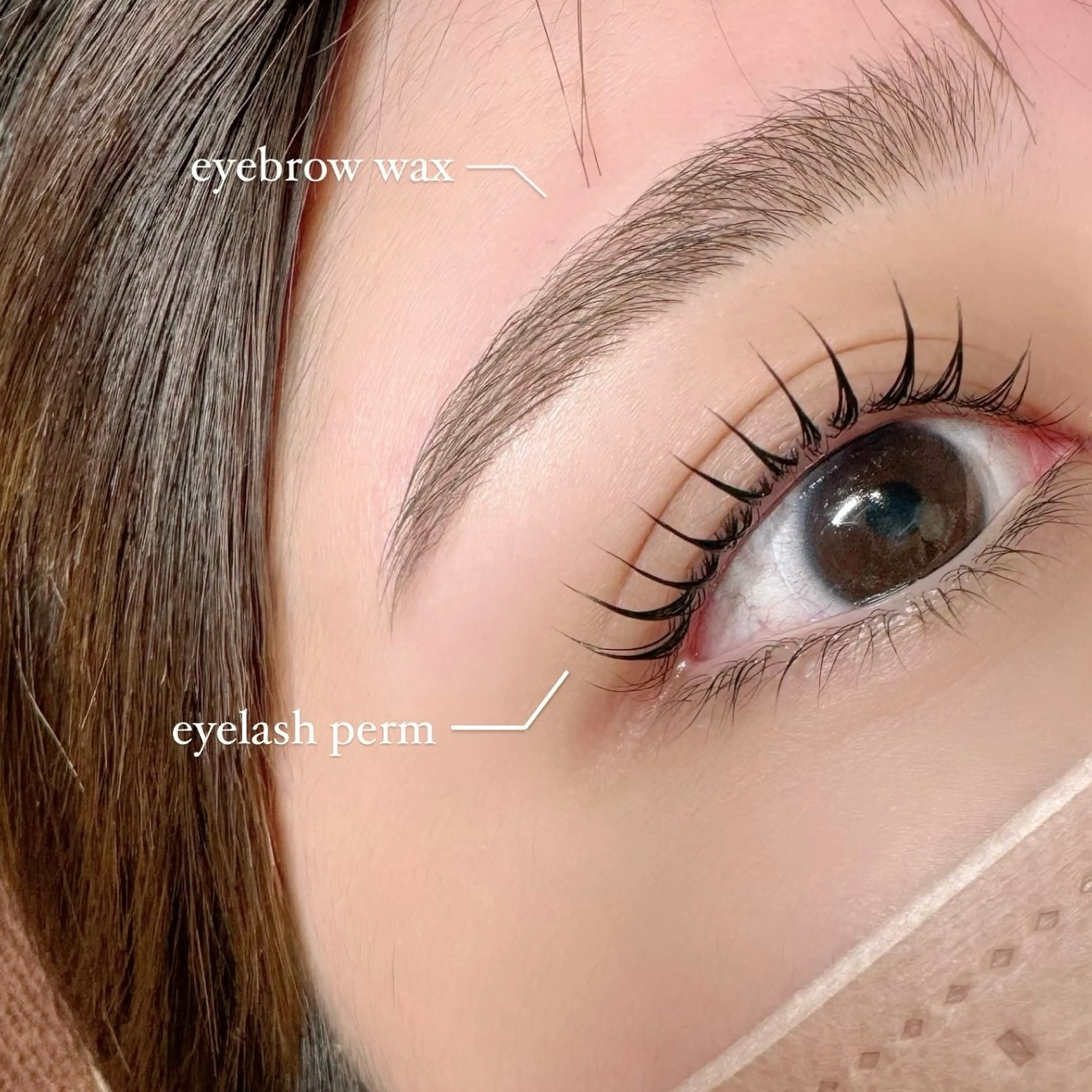 🫧次世代まつげパーマ✖️wax使ったアイブロウスタイリング【ツヤツヤトリートメント・コーディング込み】🫧の写真