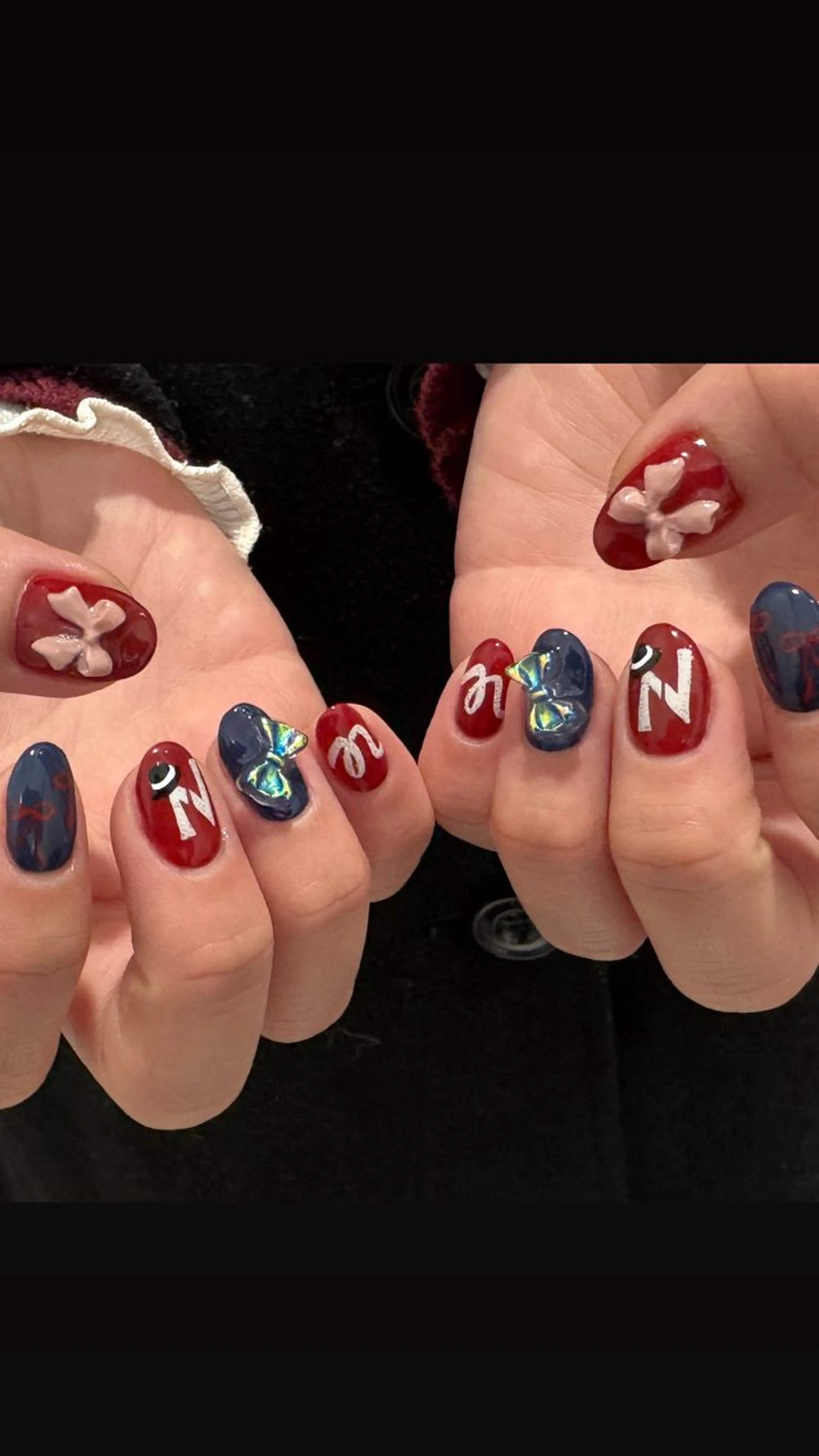 ネイル ハンドネイル pointillé .ayaのネイルデザイン