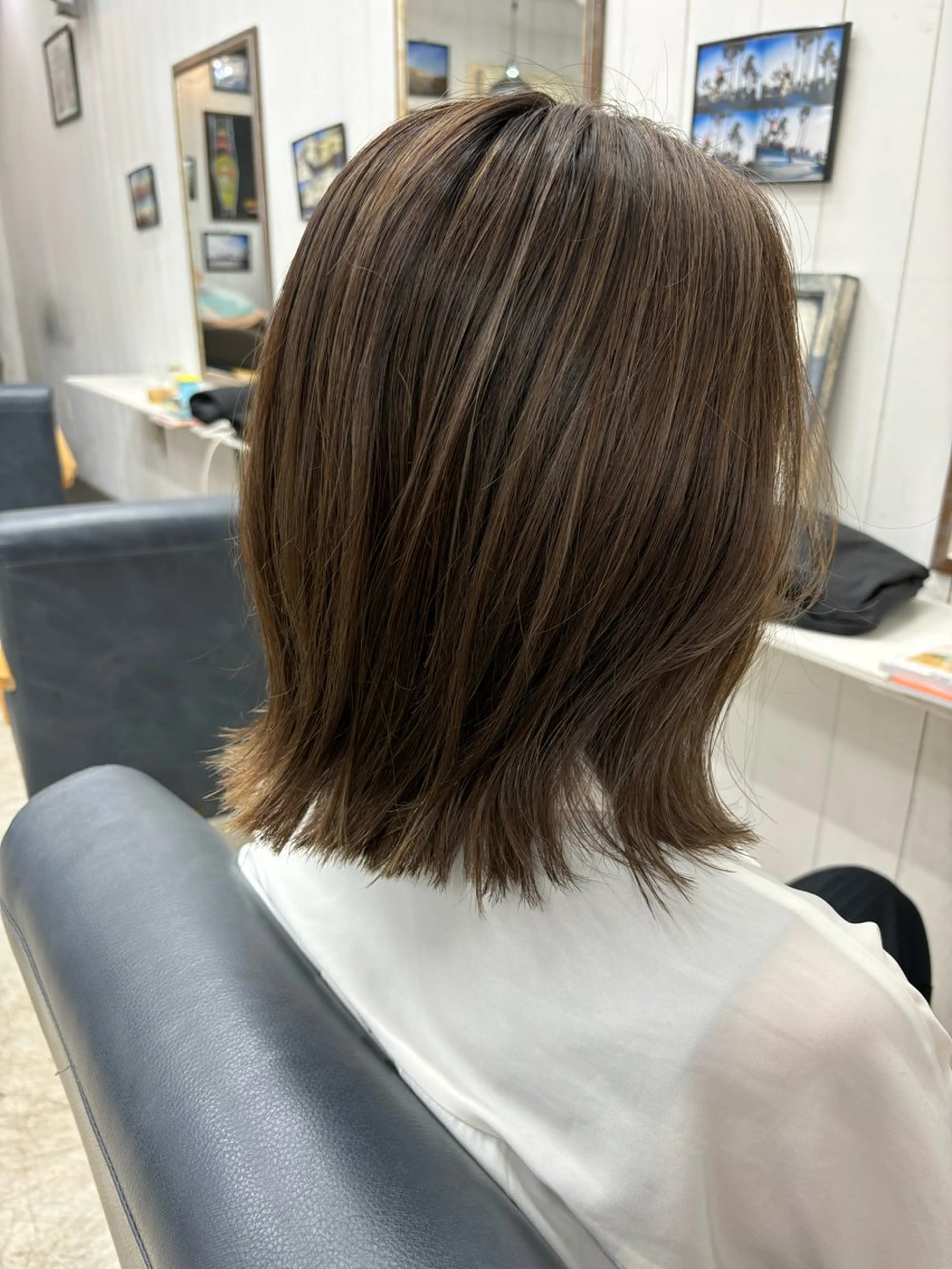 Cut+high light+3step treatmentの写真