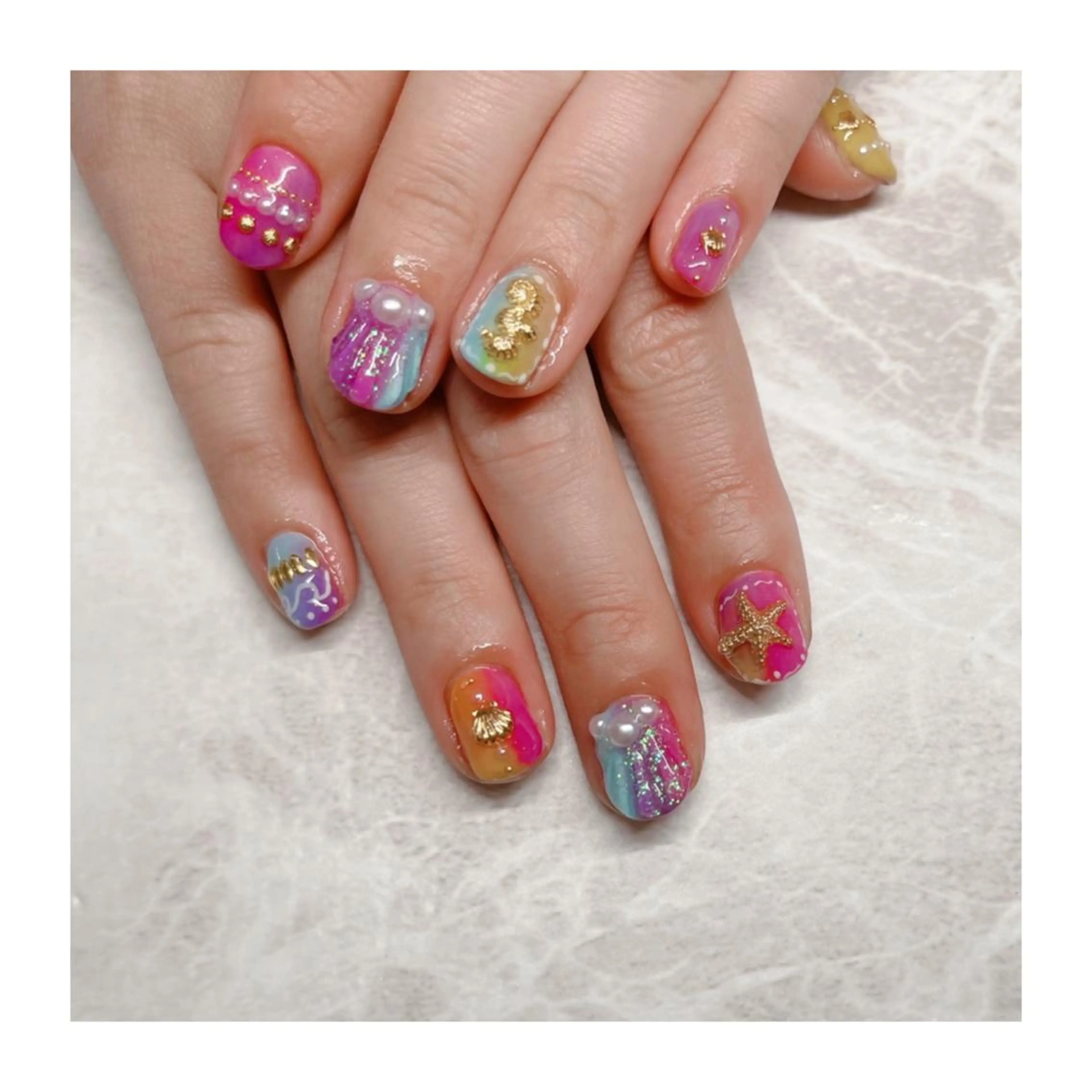 ネイル ハンドネイル Nailsalon -Aのネイルデザイン