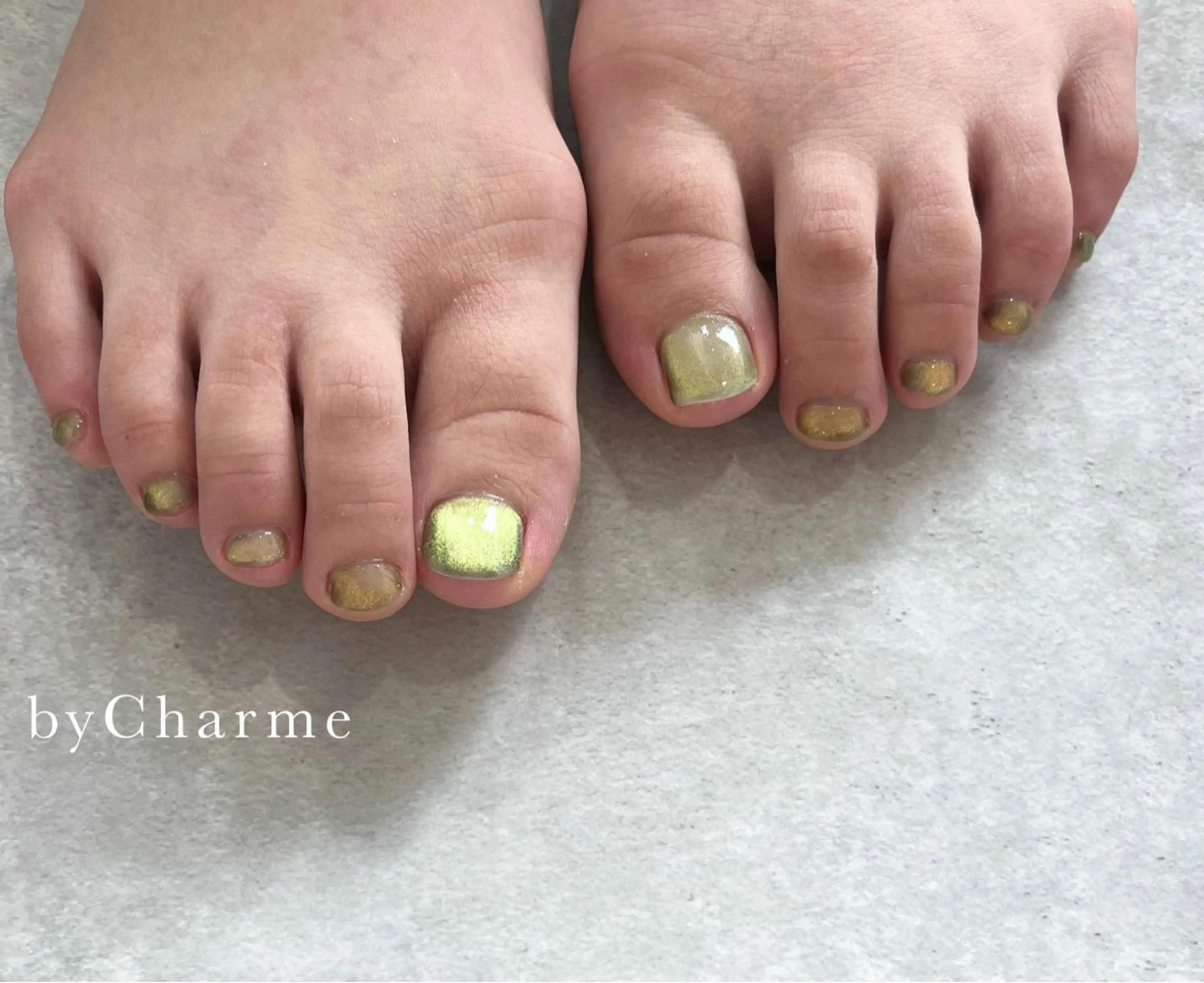 ネイル フットネイル マグネットネイル Ray. Maayaのネイルデザイン