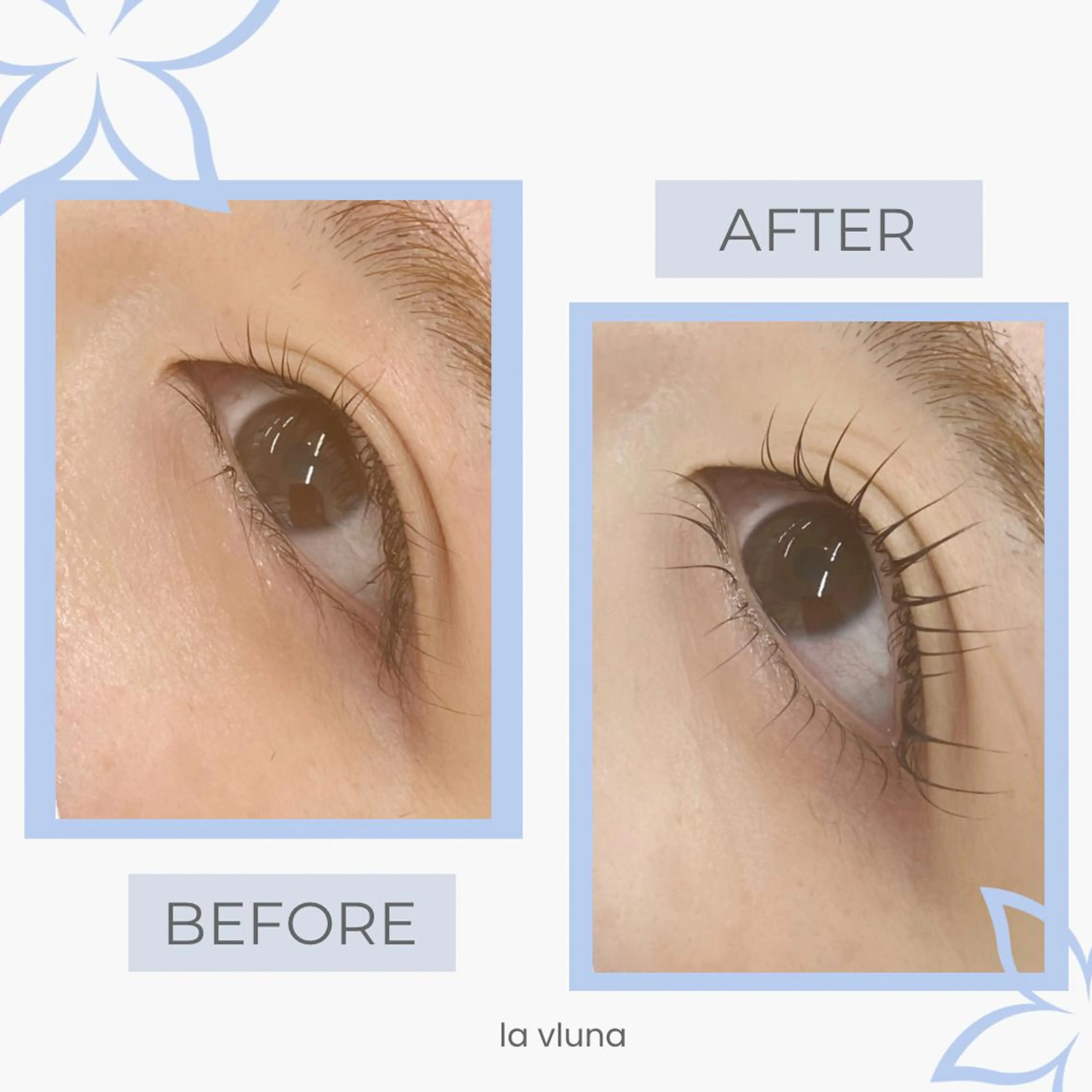 マツエク・マツパ まつげパーマ 下まつげエクステ 大石はな / lavlunaの眉毛・アイブロウイメージ