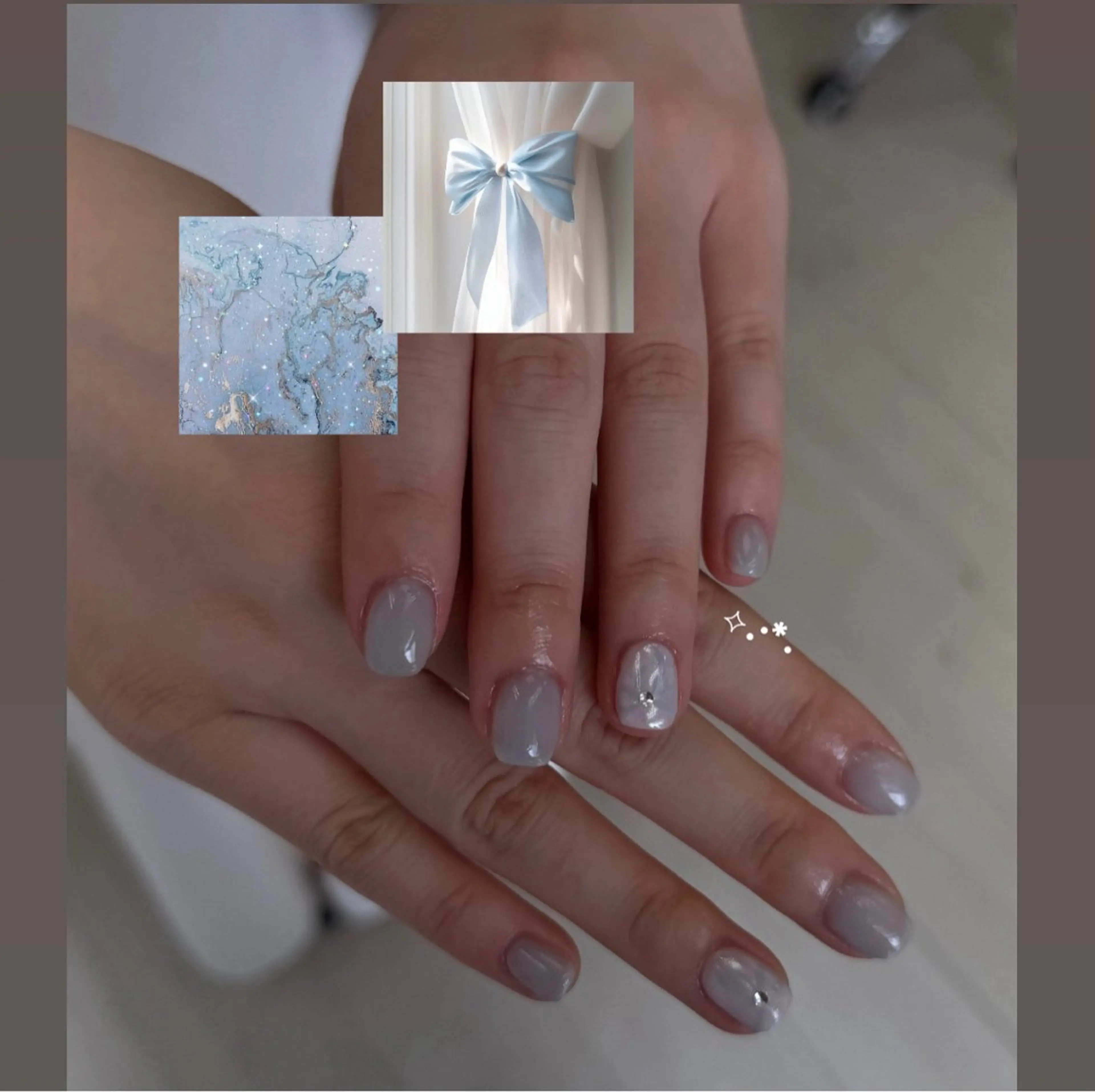 ネイル ハンドネイル Bianca 清原 陽菜果.°ʚ🎀ɞ°のネイルデザイン