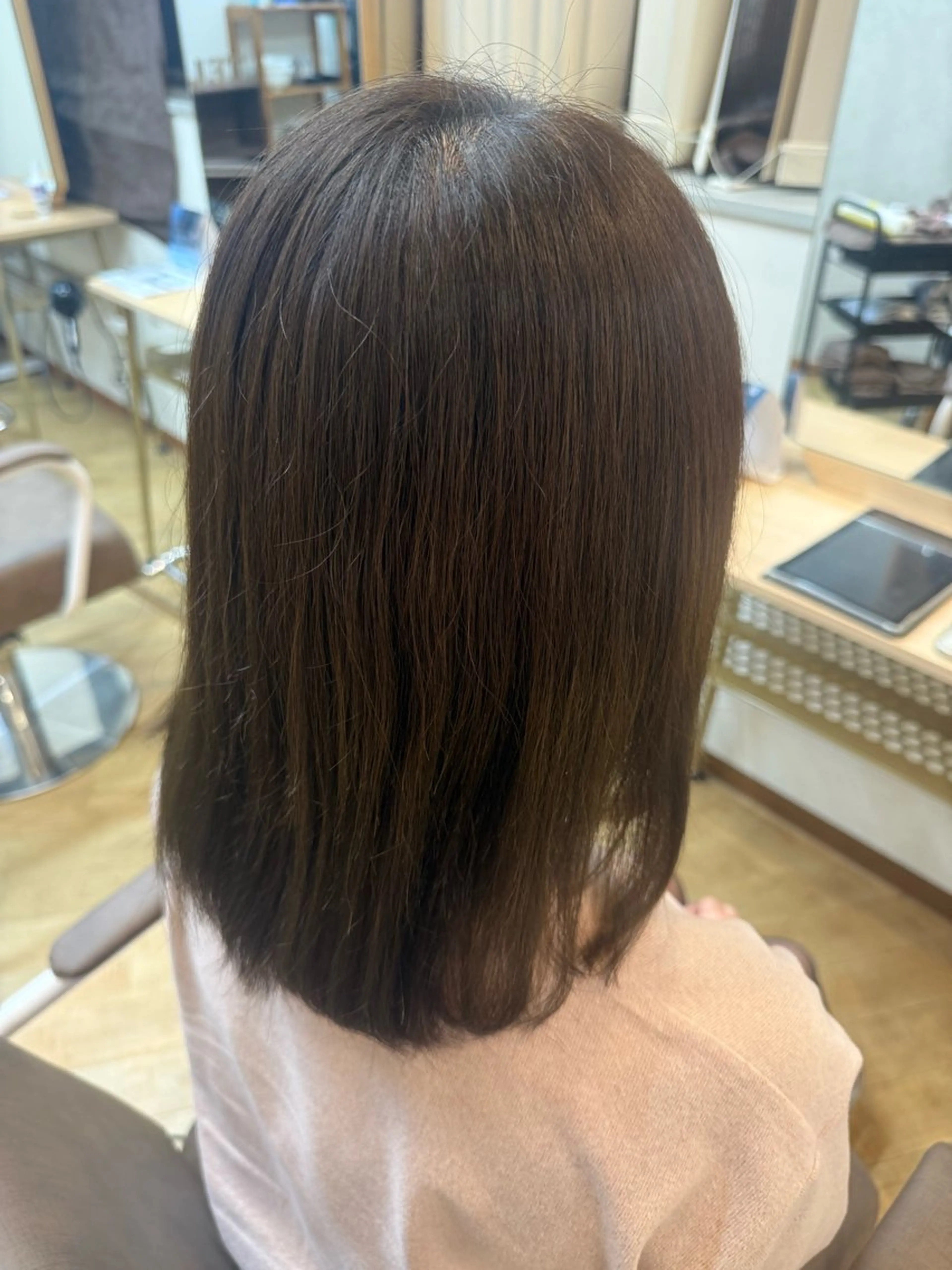 ミディアム TELAHAIR 篠原翔哉のヘアスタイル