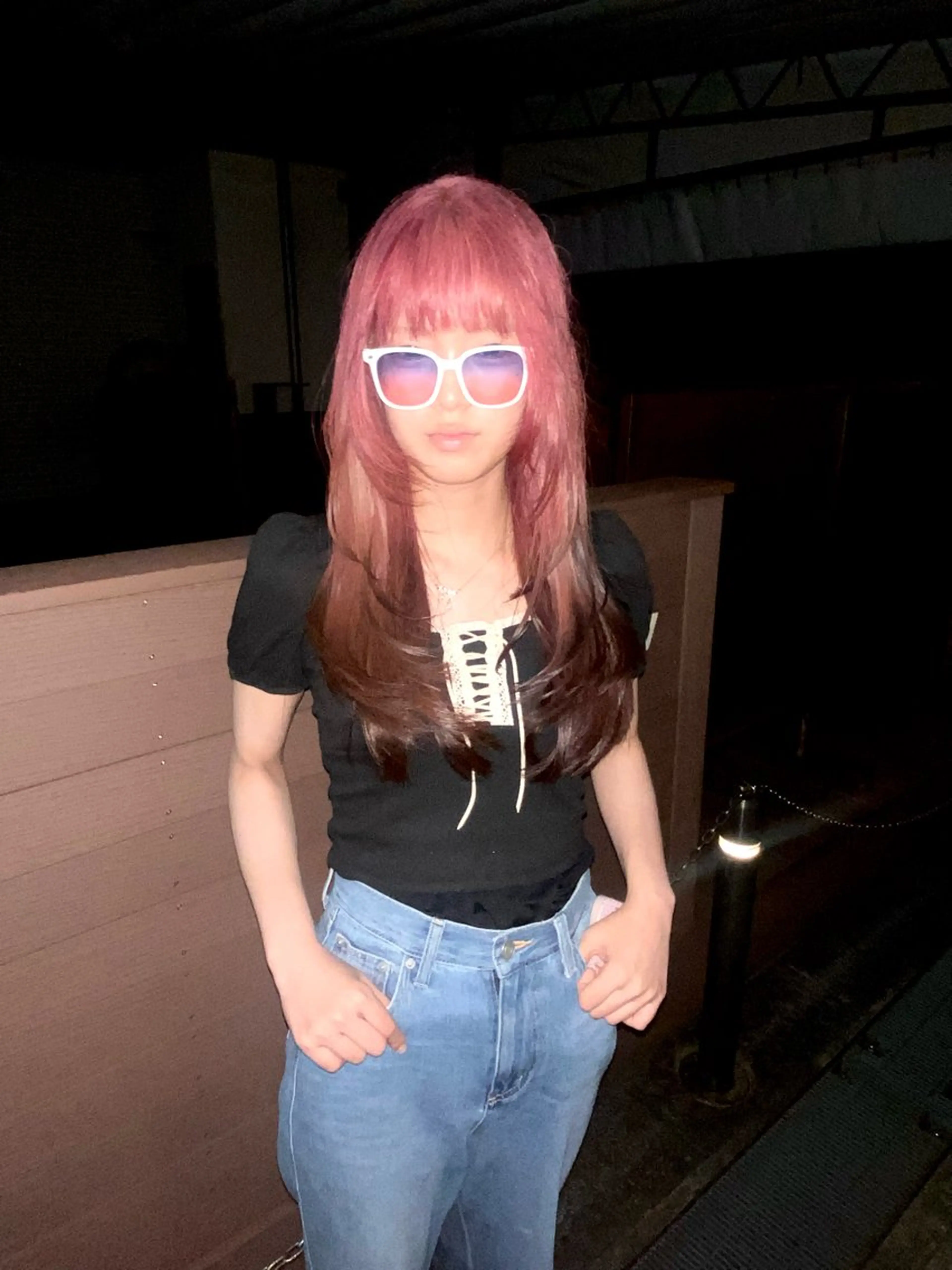 ロング habitt所属・Fu jiのヘアスタイル