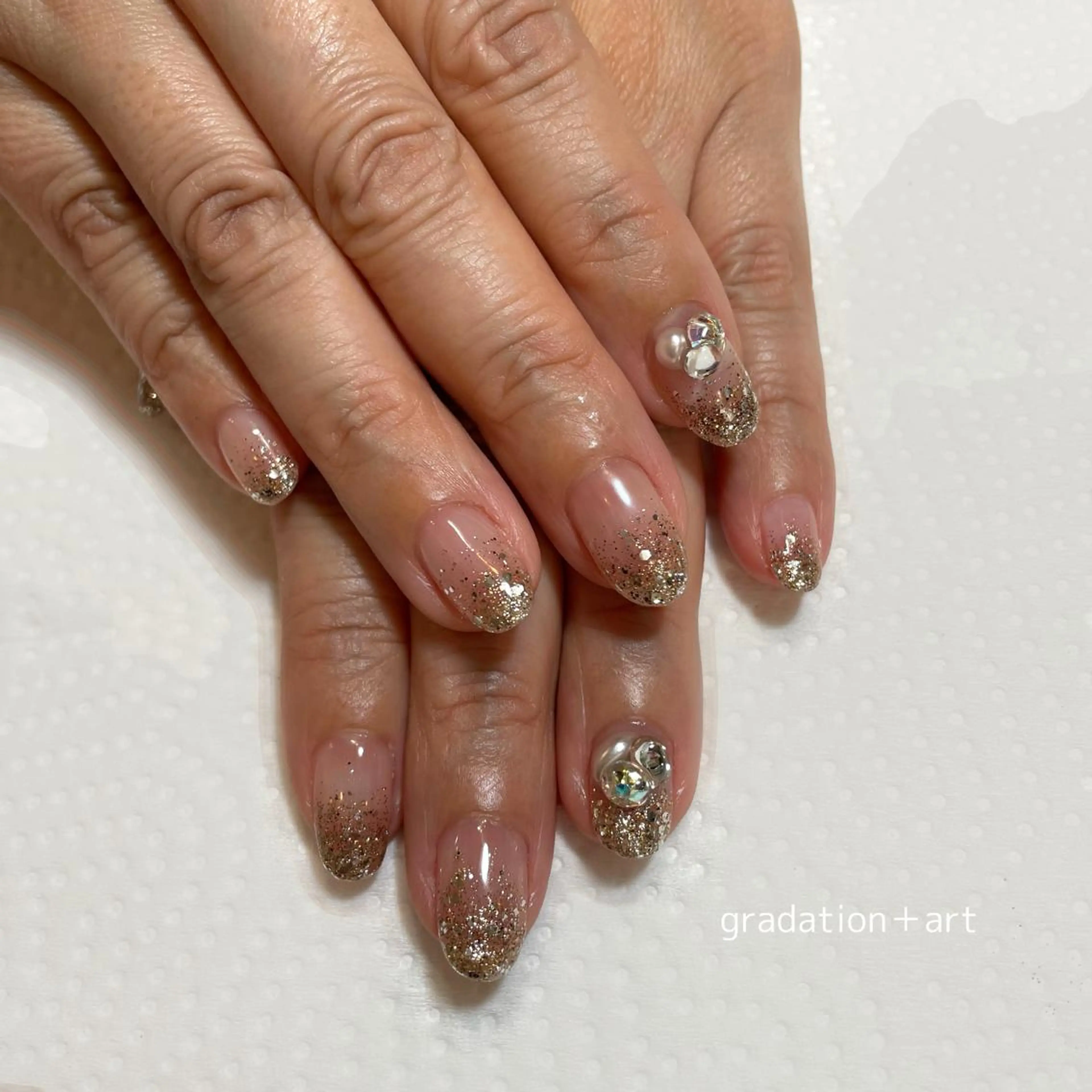 ネイル アートネイル グラデーション 募集しておりません 。のネイルデザイン