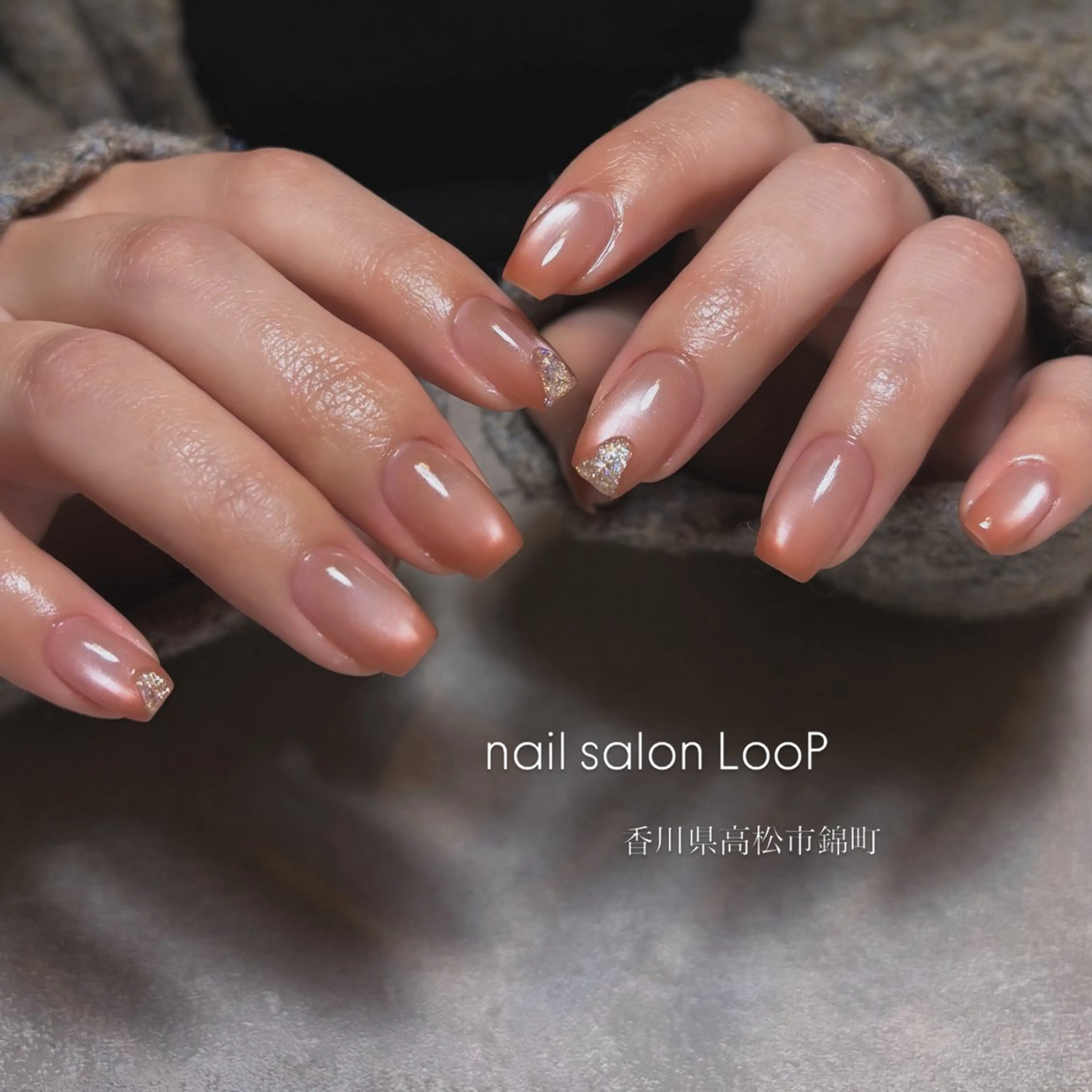 ネイル ハンドネイル LooP riho / nuanceのネイルデザイン