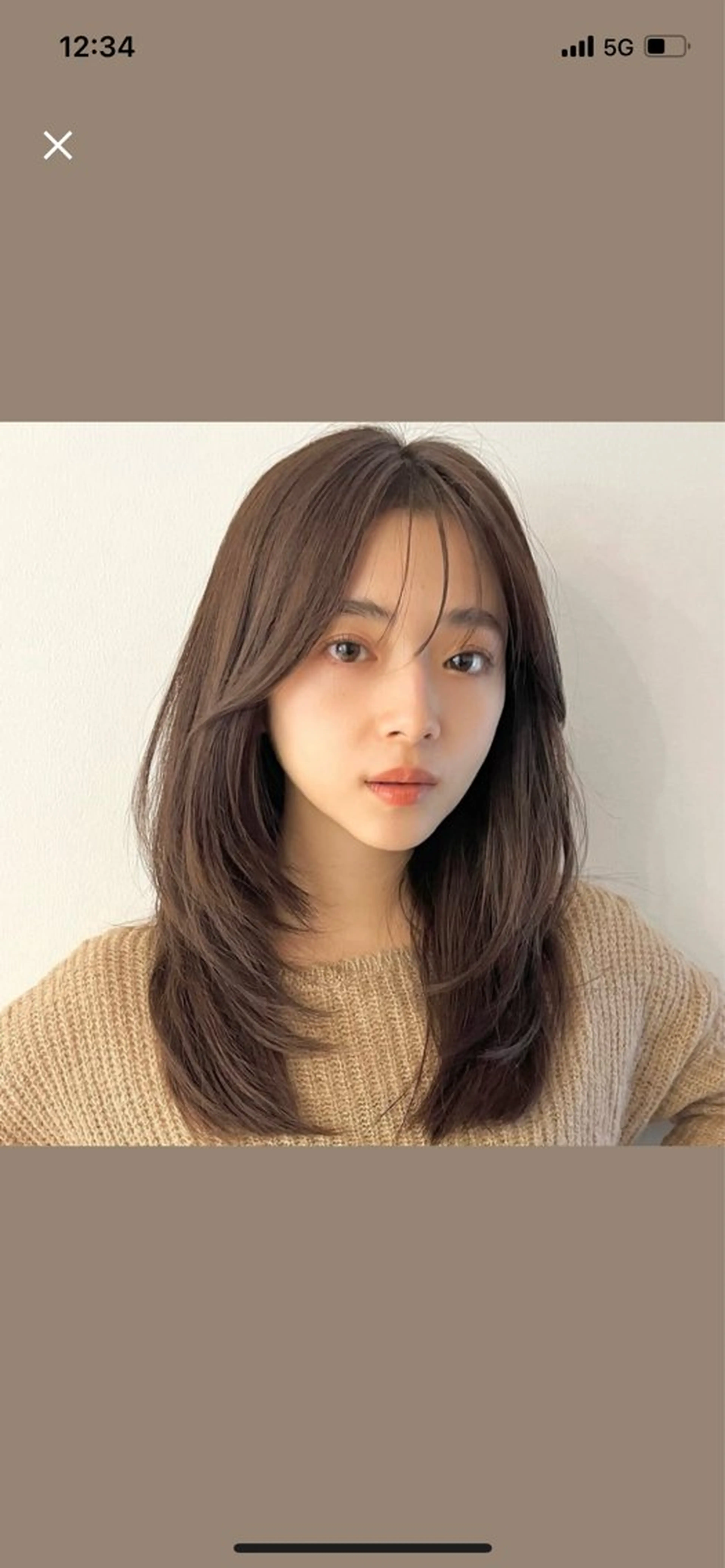セミロング 渡邉 和喜のヘアスタイル