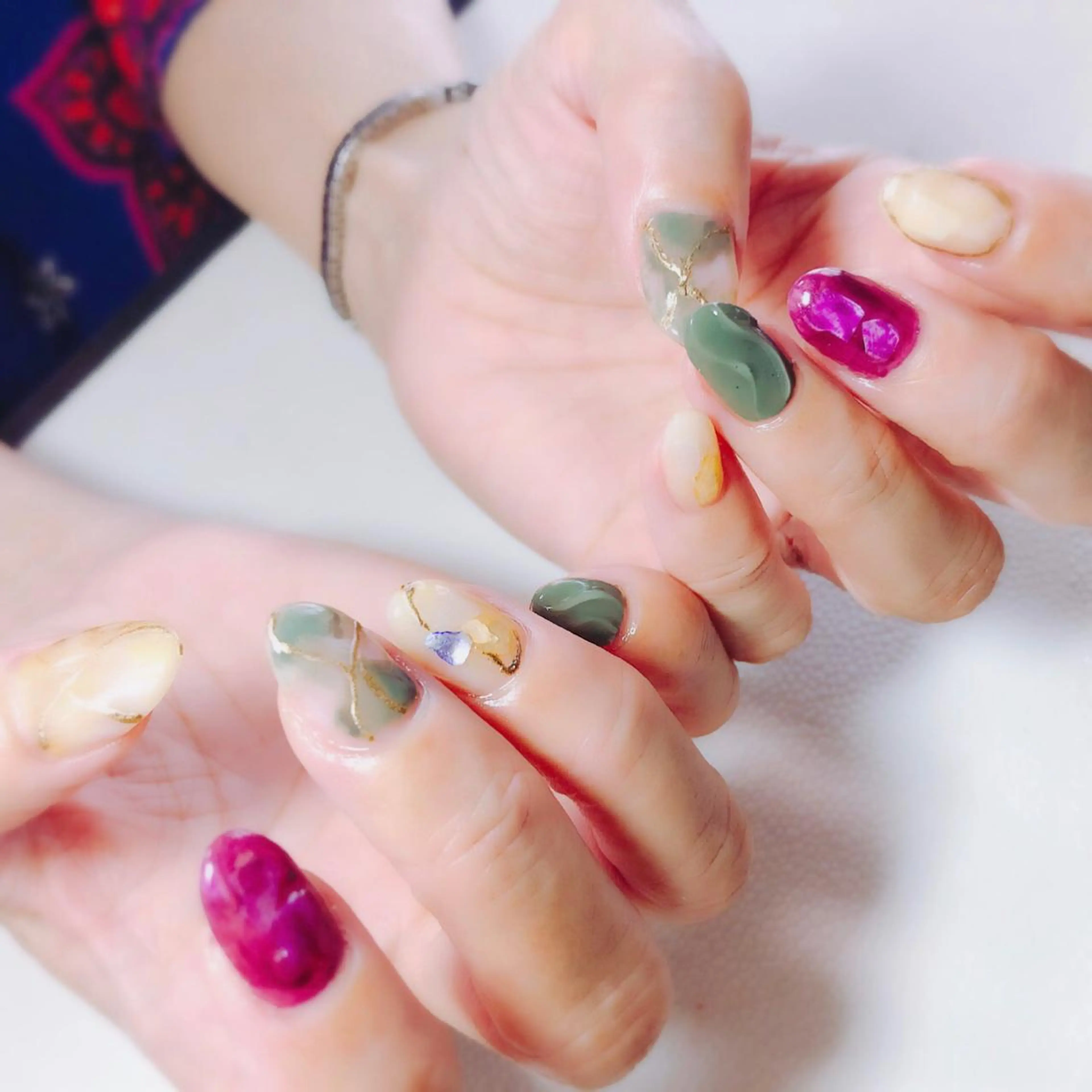 ネイル Aim* 深爪・自爪育成専門店のネイルデザイン