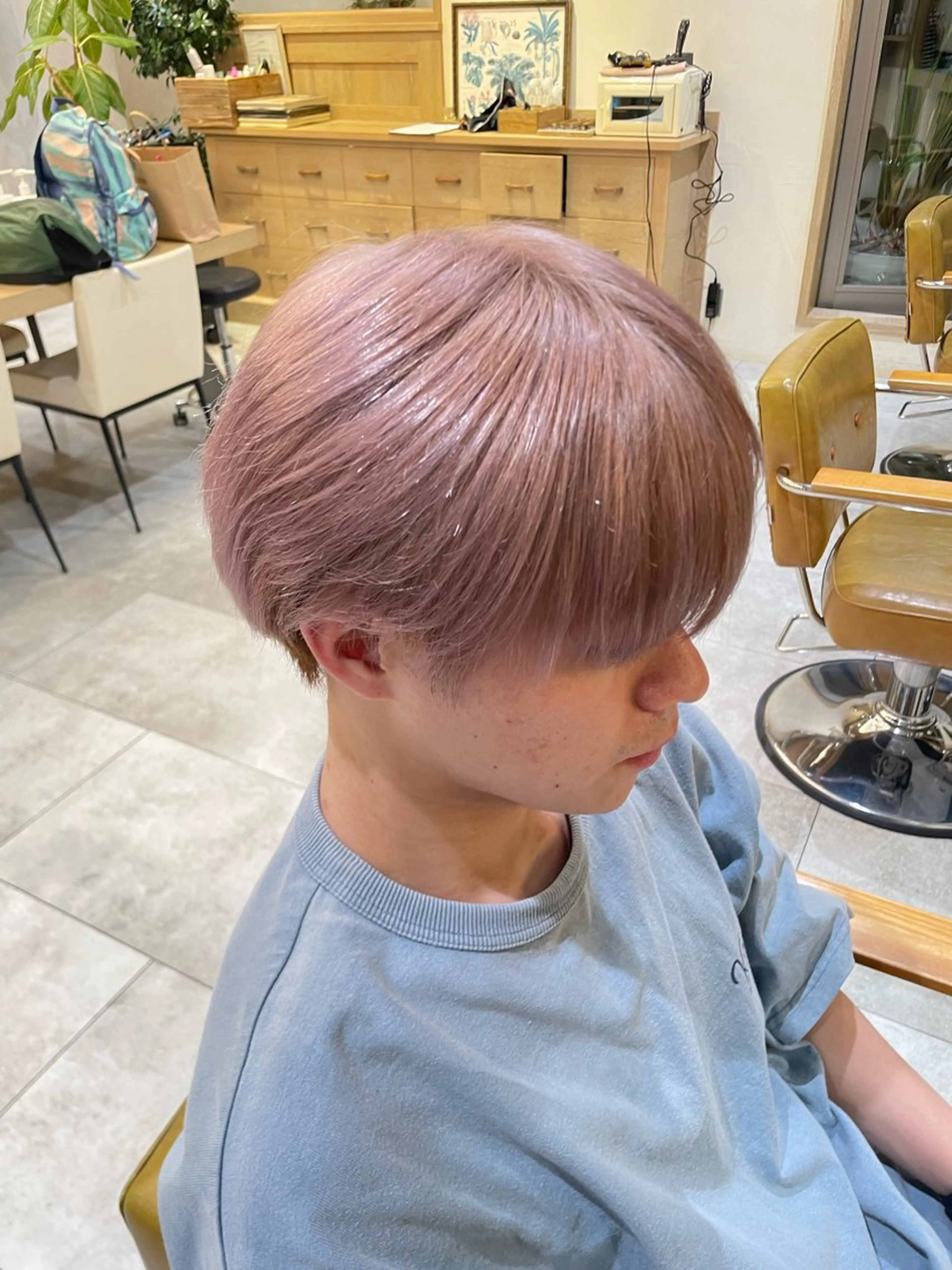 カラー Cloe 銀座 【クロエ ギンザ】所属・ハイトーン/暖色 カラー/maoのヘアスタイル