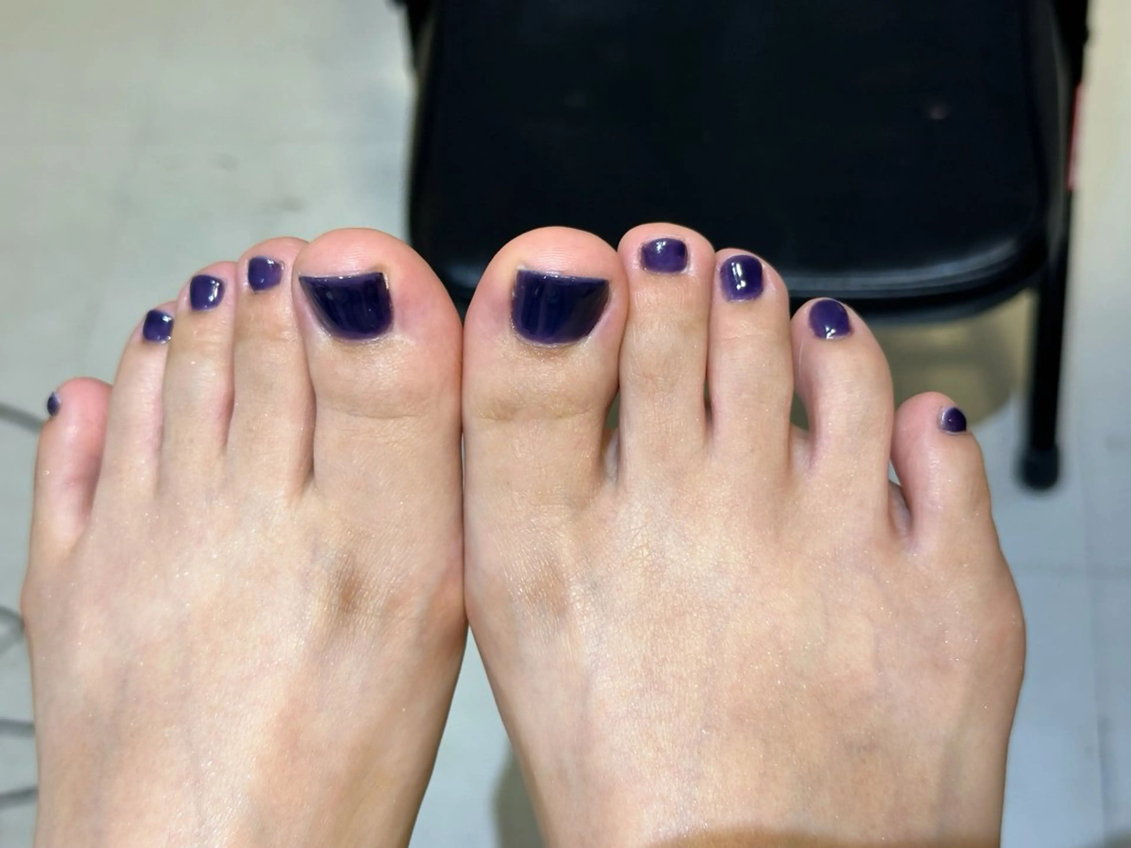 ネイル フットネイル ワンカラーネイル MARIENAILS owadaのネイルデザイン