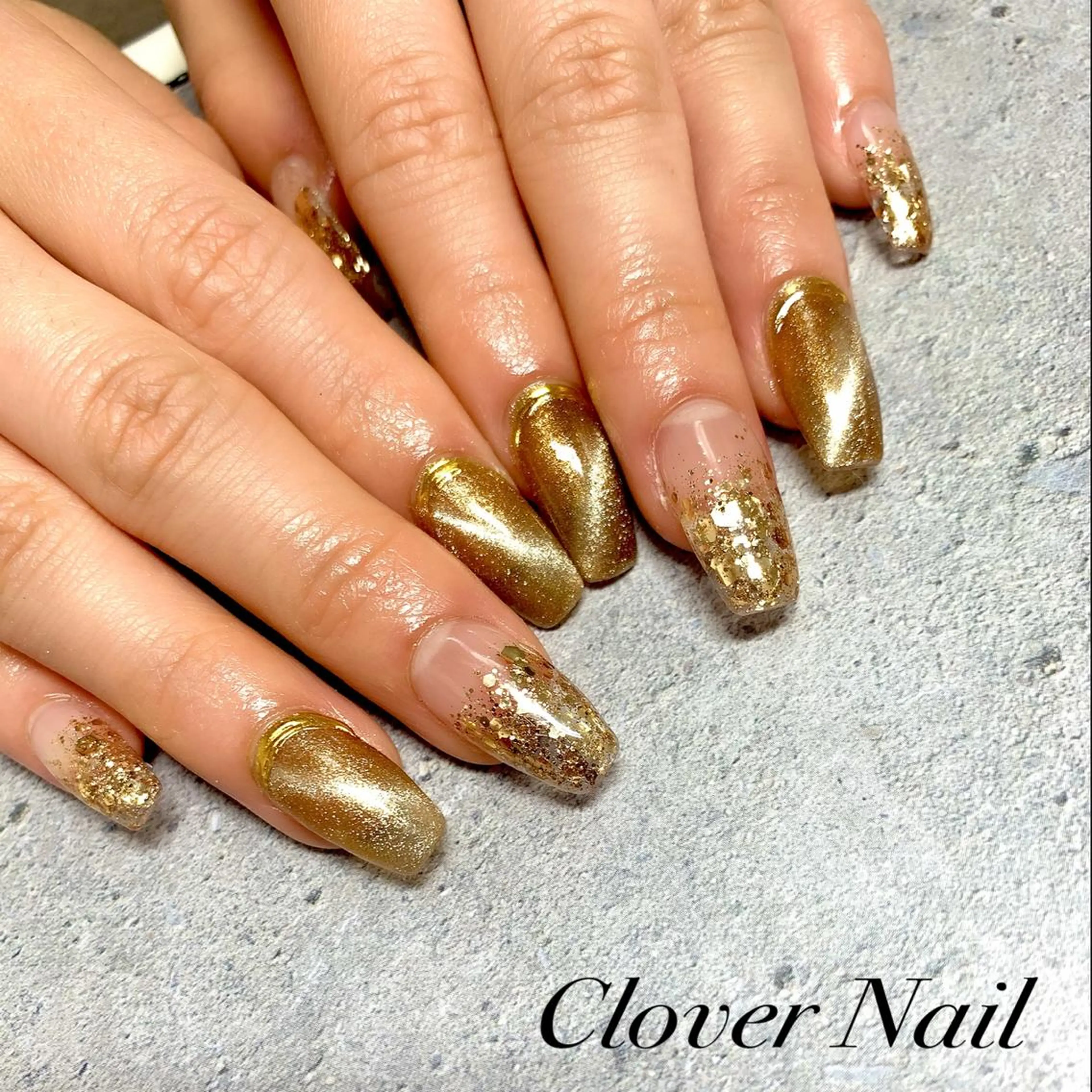 ネイル ハンドネイル clover nailのネイルデザイン