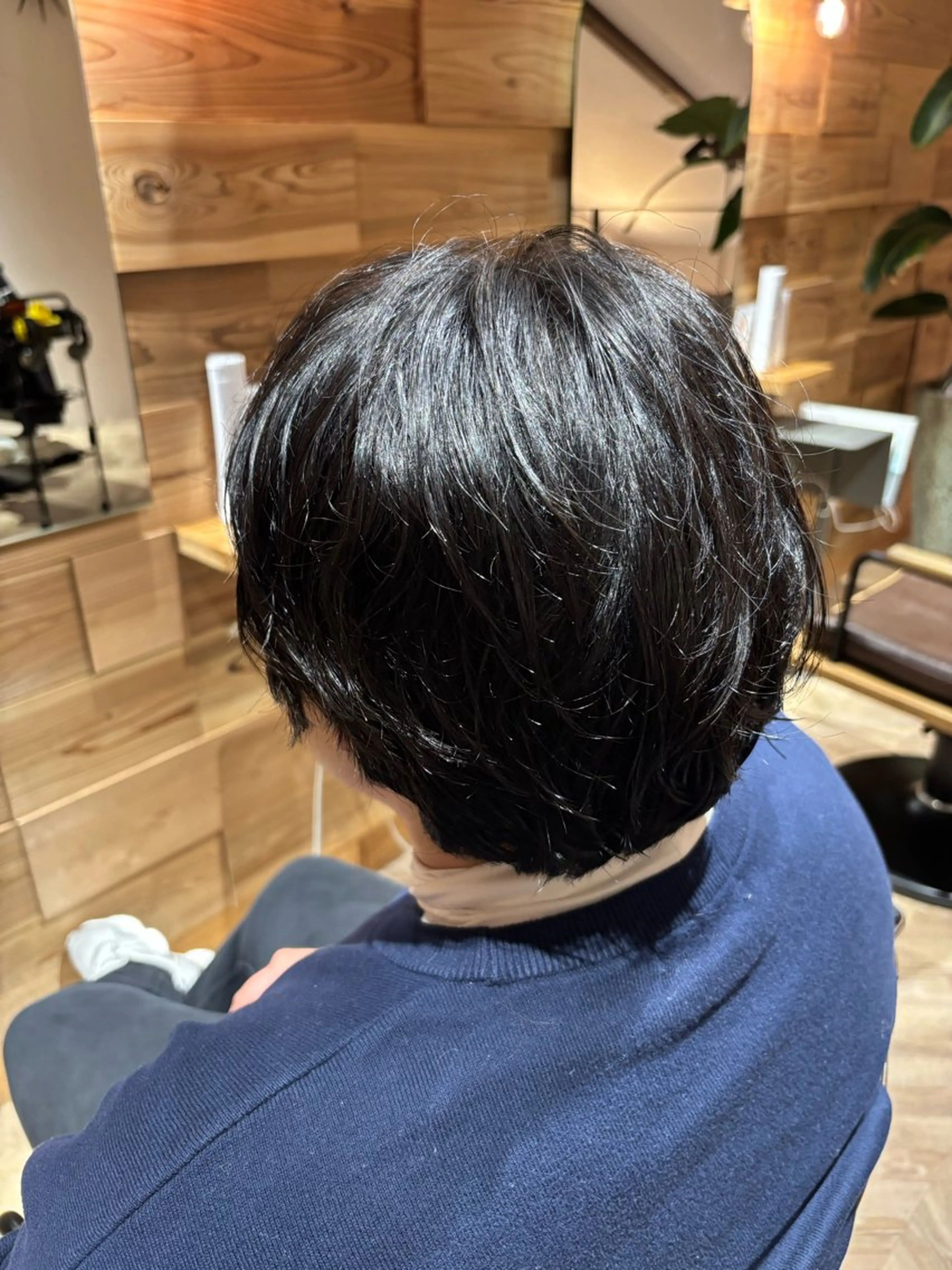 ショート カット パーマ 野村咲月/ Relico‐nidのヘアスタイル